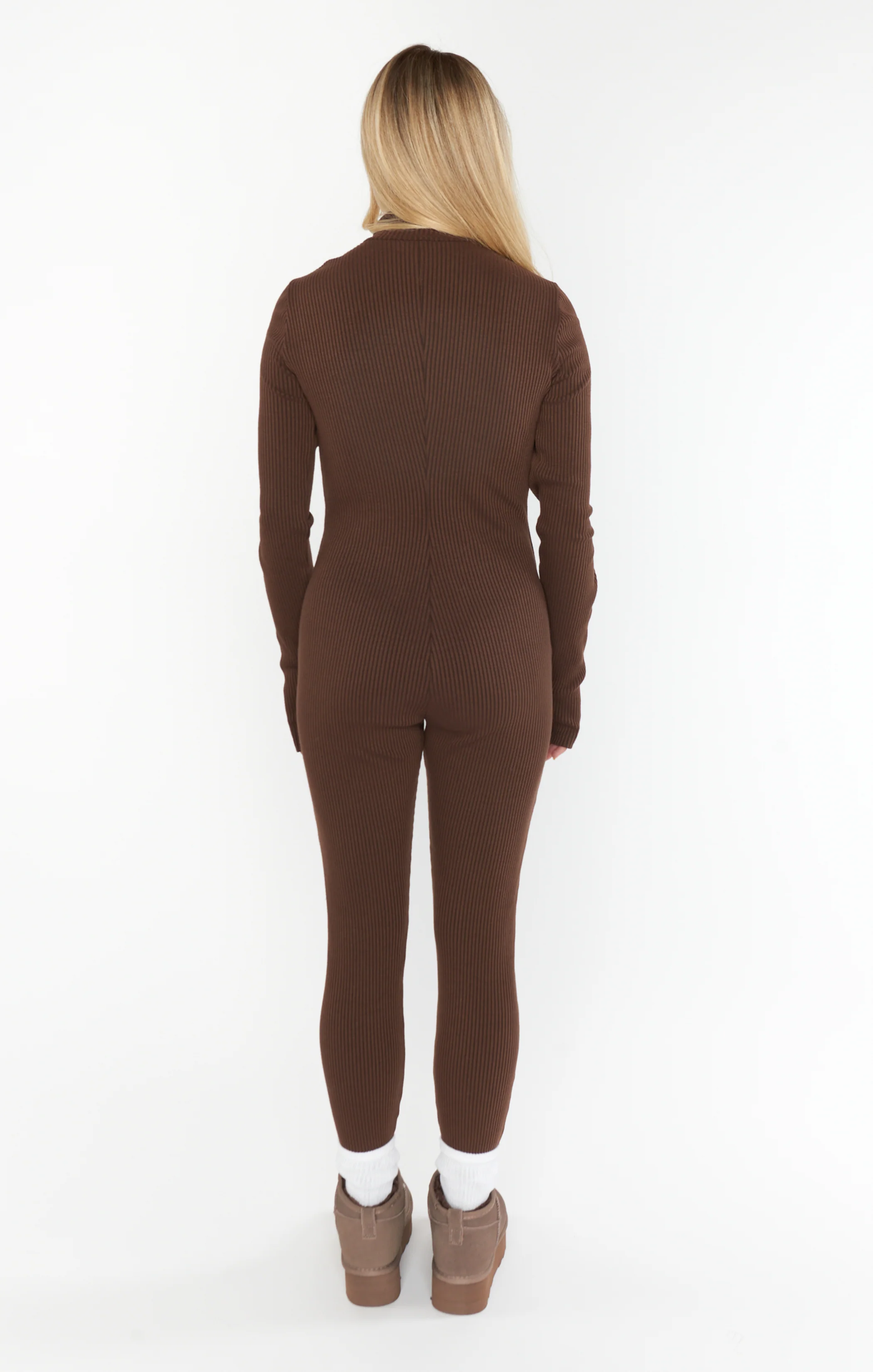 Lodge Onesie ~ Winter Rib Chocolate
