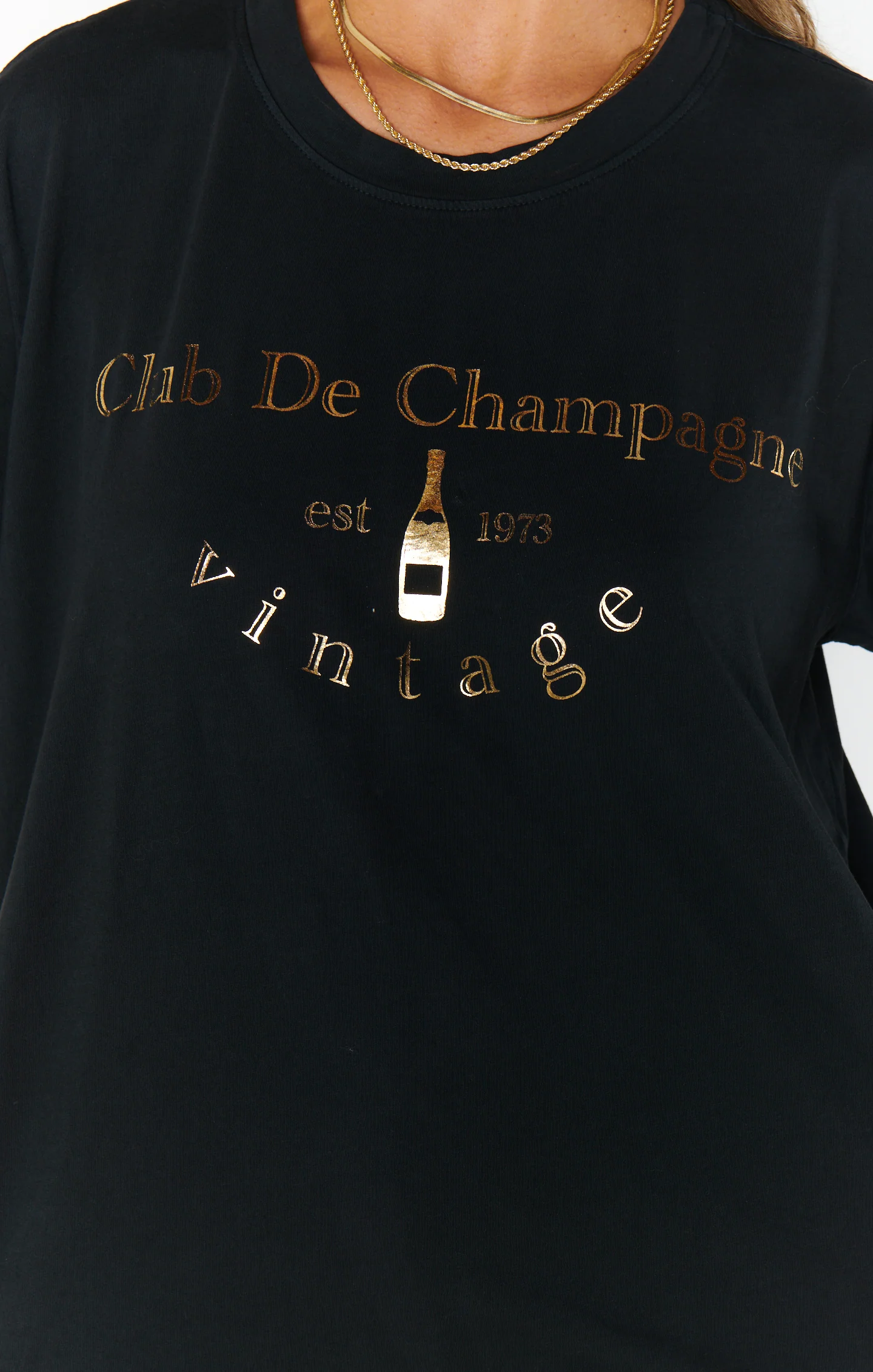 Champagne Club Graphic Tee