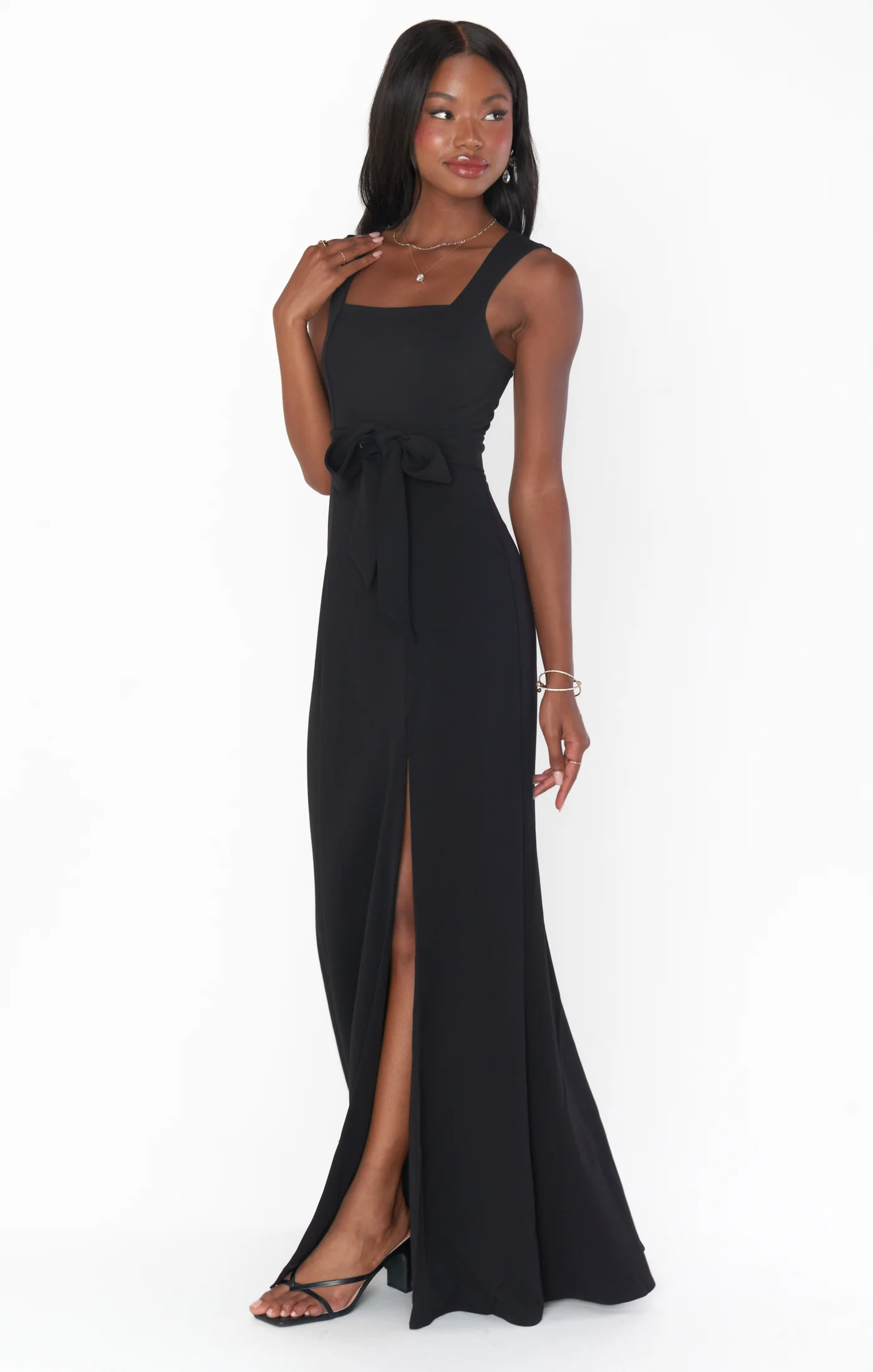 Paris Gown ~ Black Stretch
