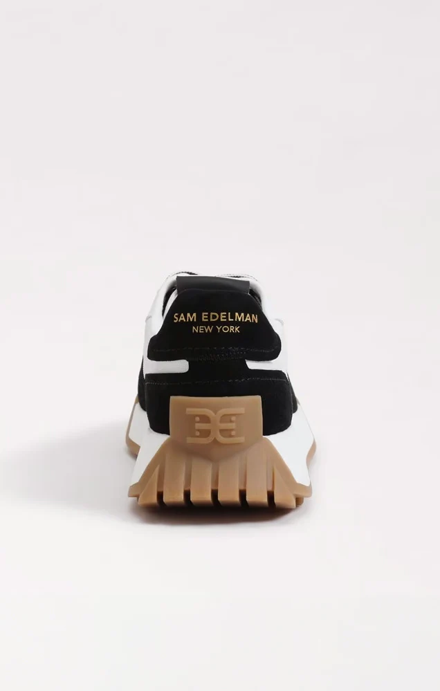 Sam Edelman Layla Sneaker ~ Black/White