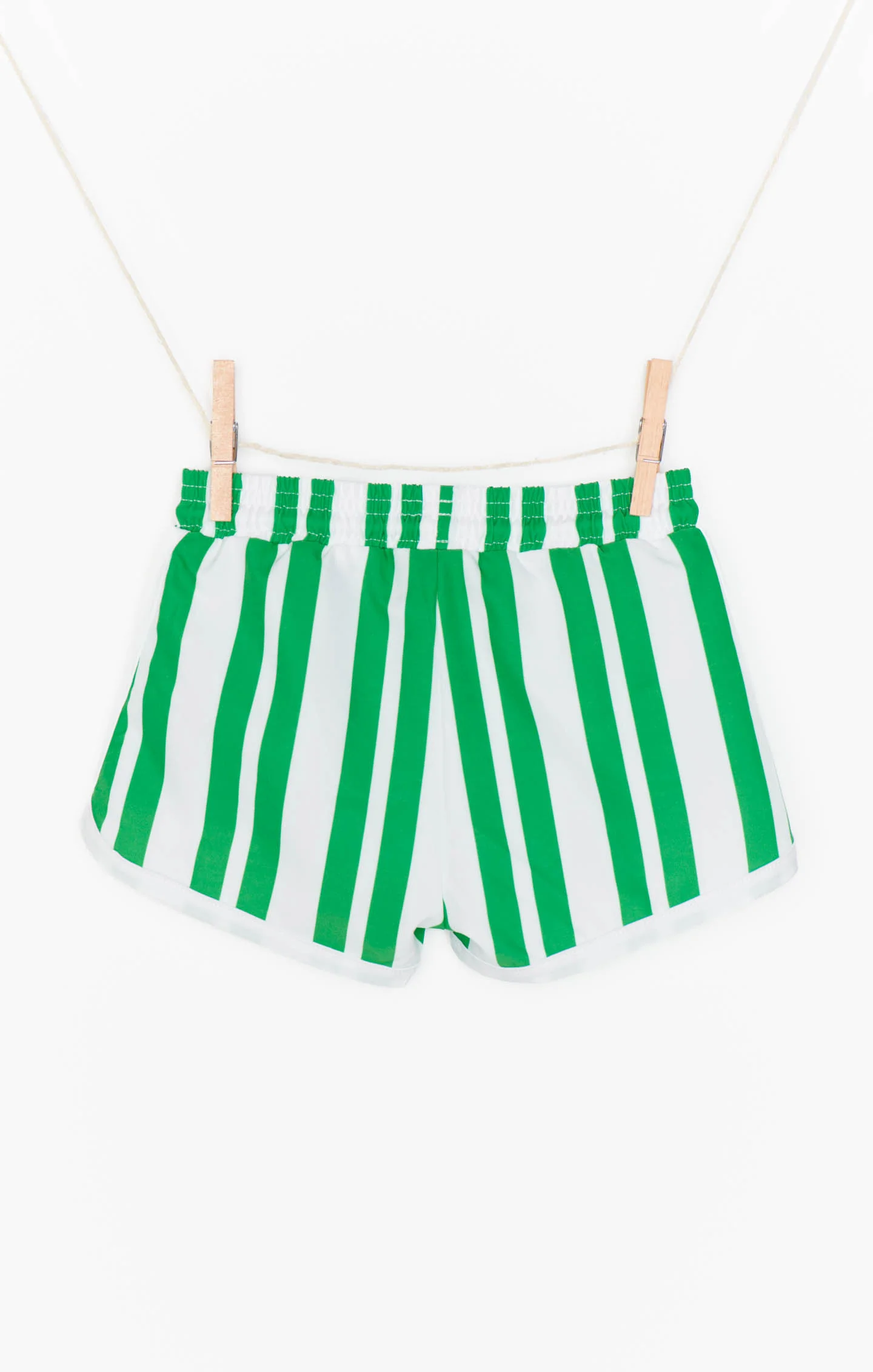 Little Beach Bum Trunks ~ Center Court Stripe