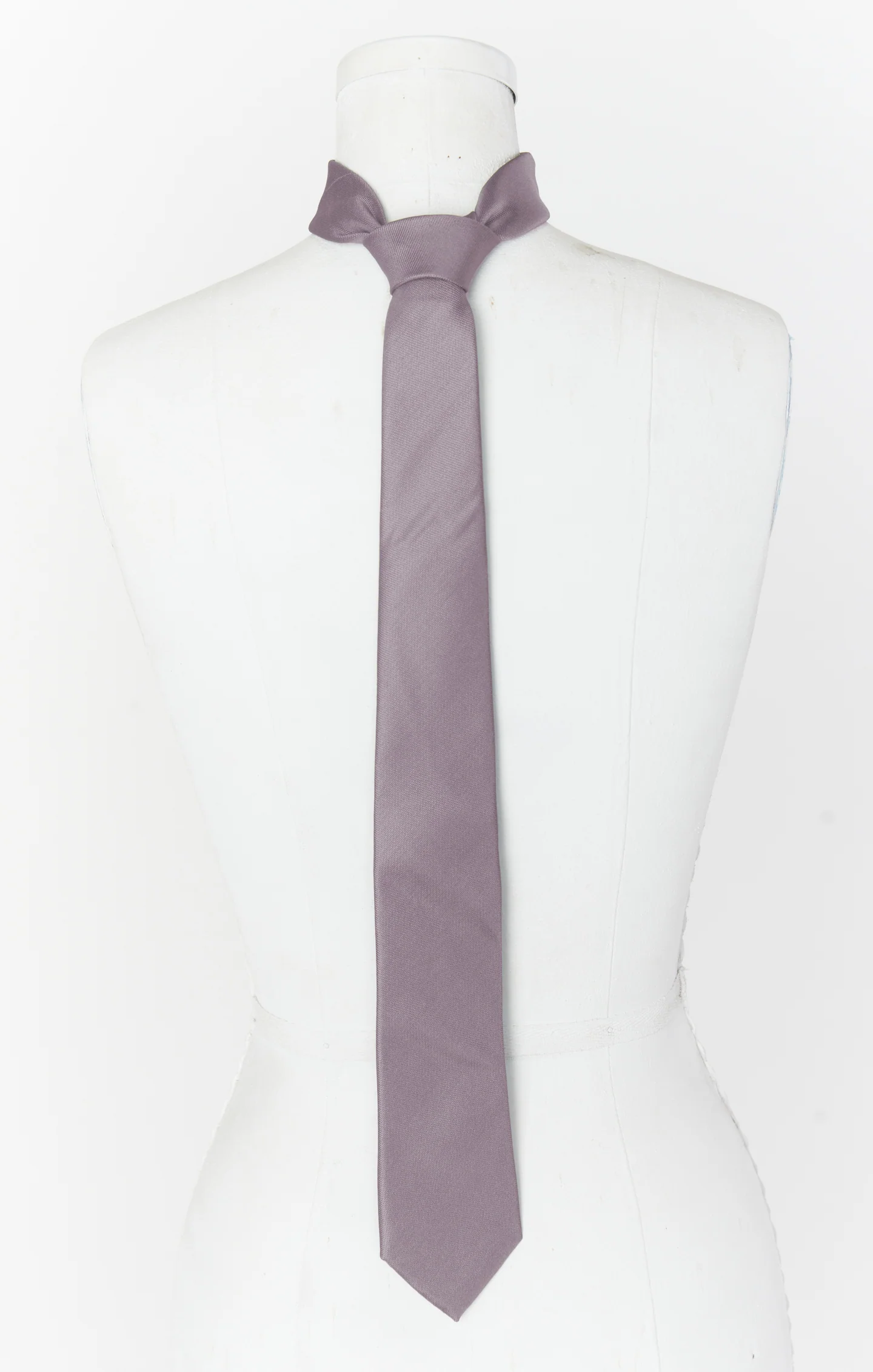 Nico Neck Tie ~ Dusty Purple Solid