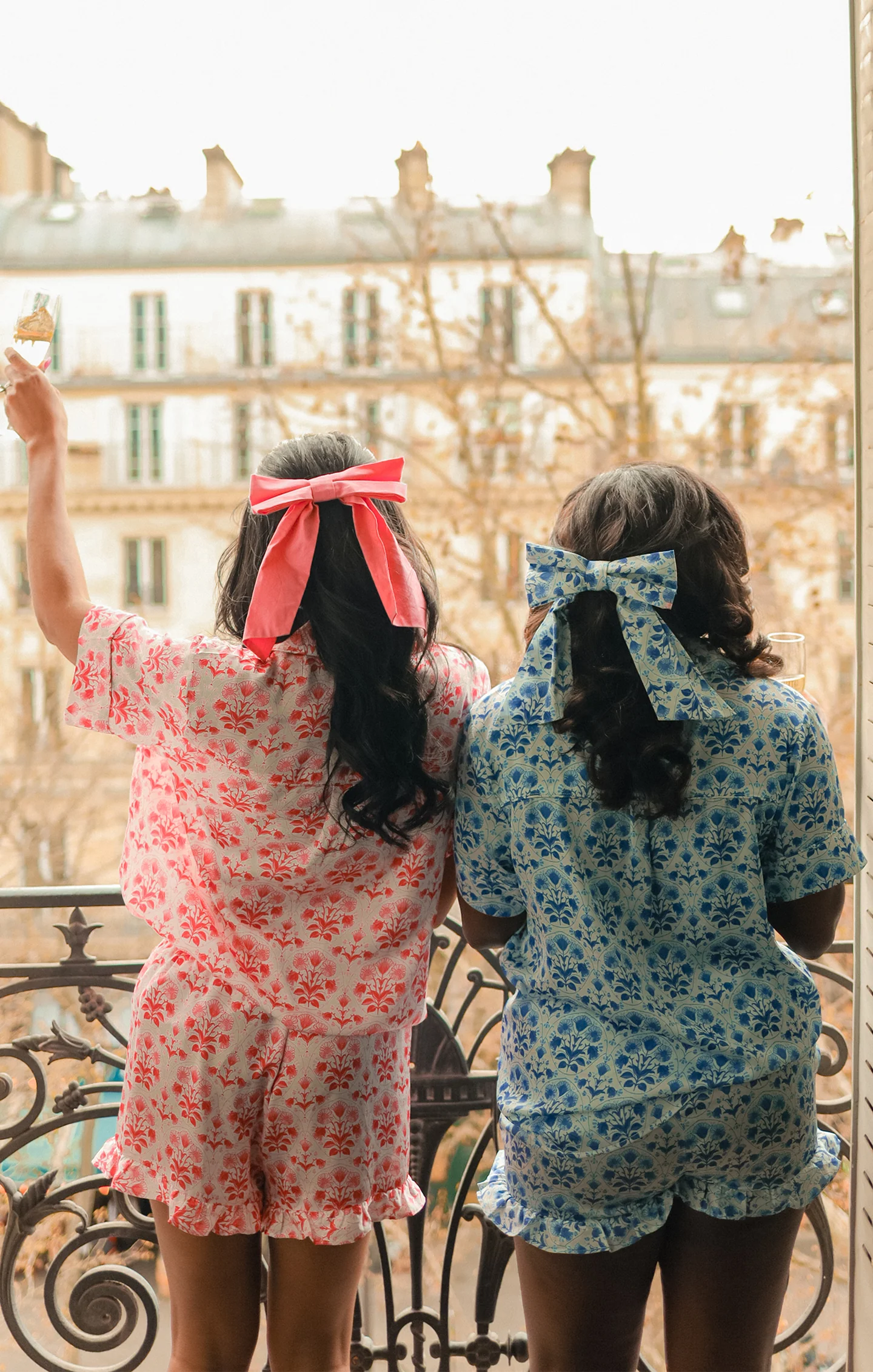 Dreaming PJ Set ~ Blue Floral