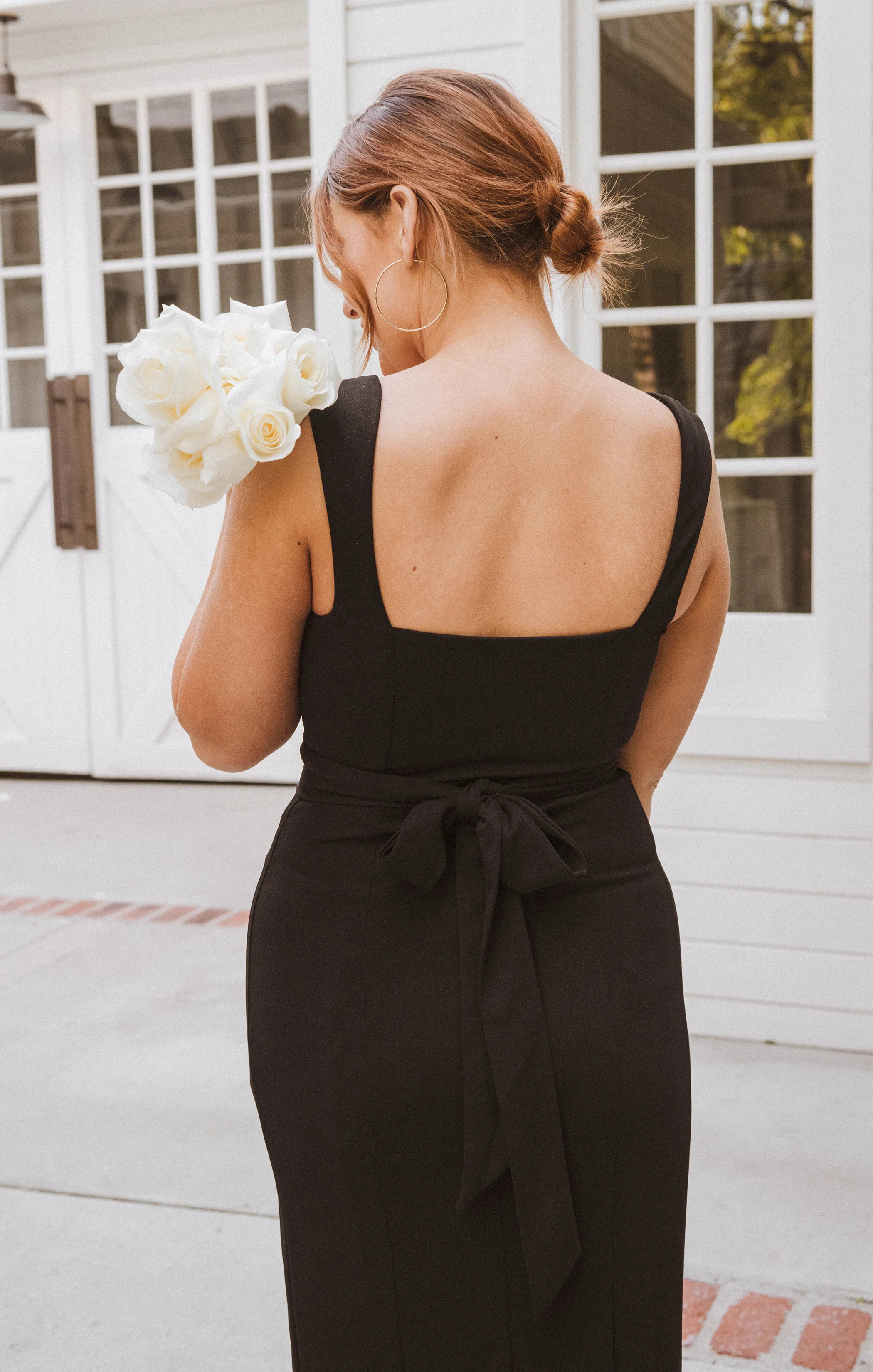 Paris Gown ~ Black Stretch