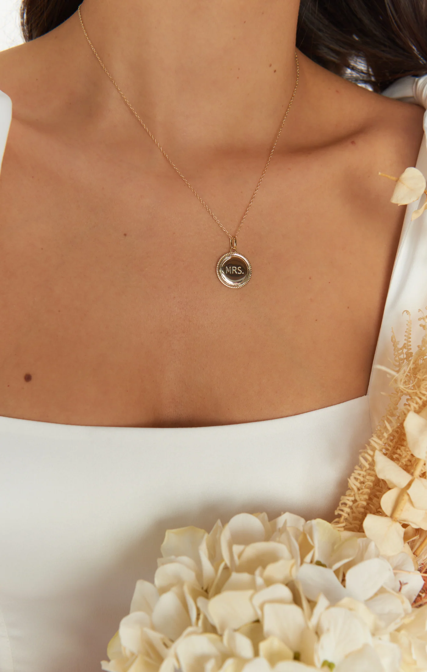 MRS. Necklace ~ 14K Gold Plated