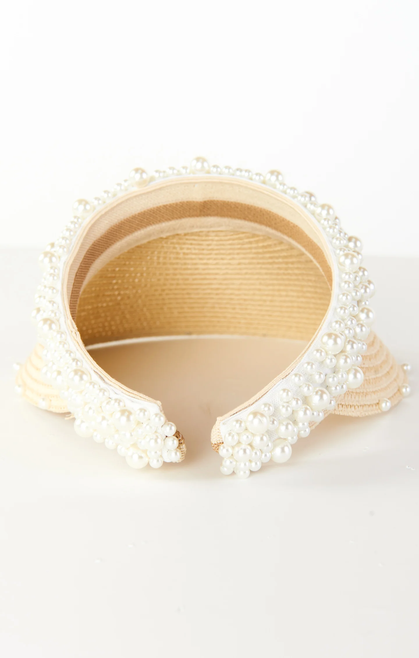 Revolution Pearl Visor ~ White/Natural