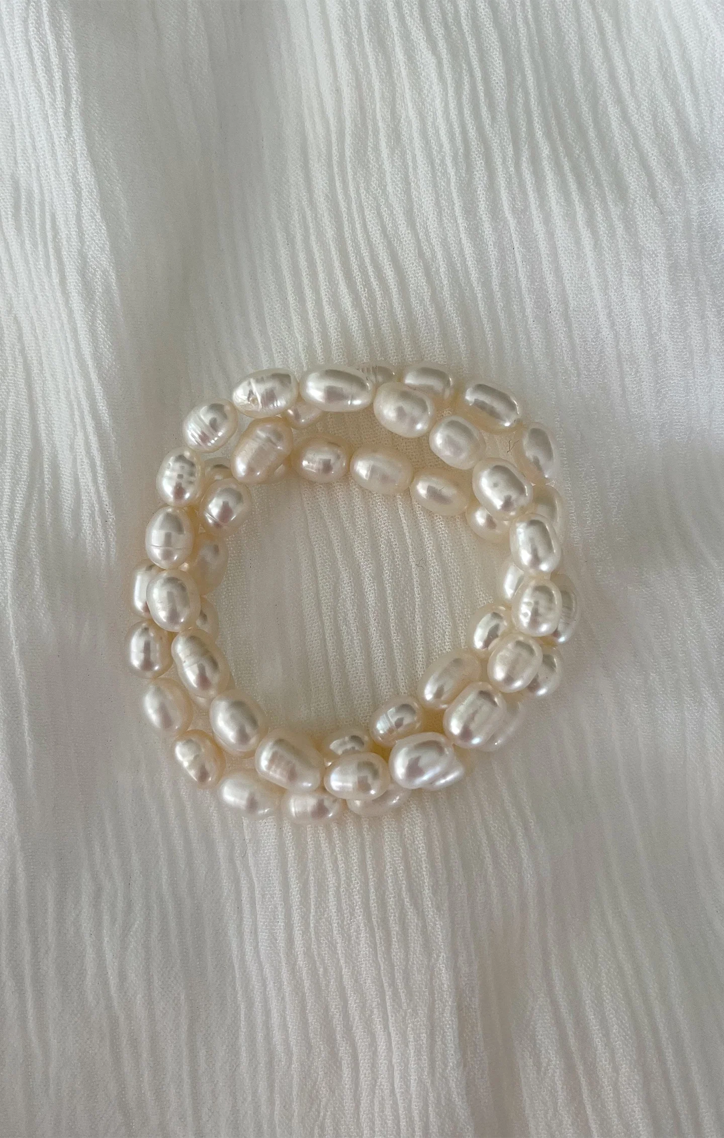 ALV Jewels Arielle Pearl Bracelet ~ Ivory