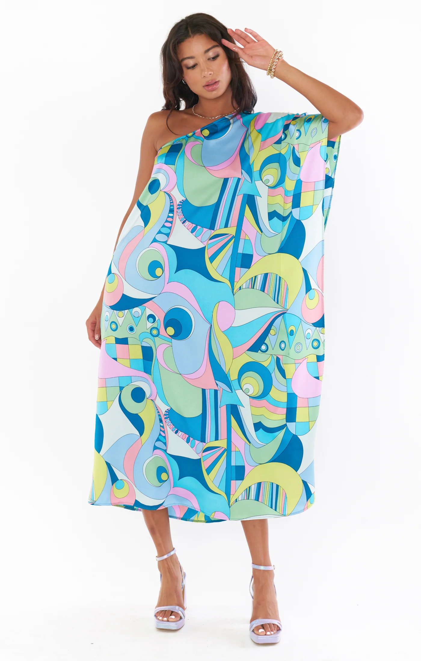 Tropez Maxi ~ Go Go Luxe Satin