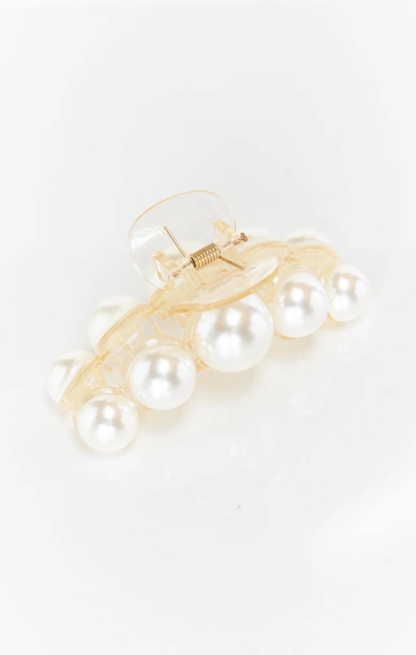 Pearl Hair Clip ~ White