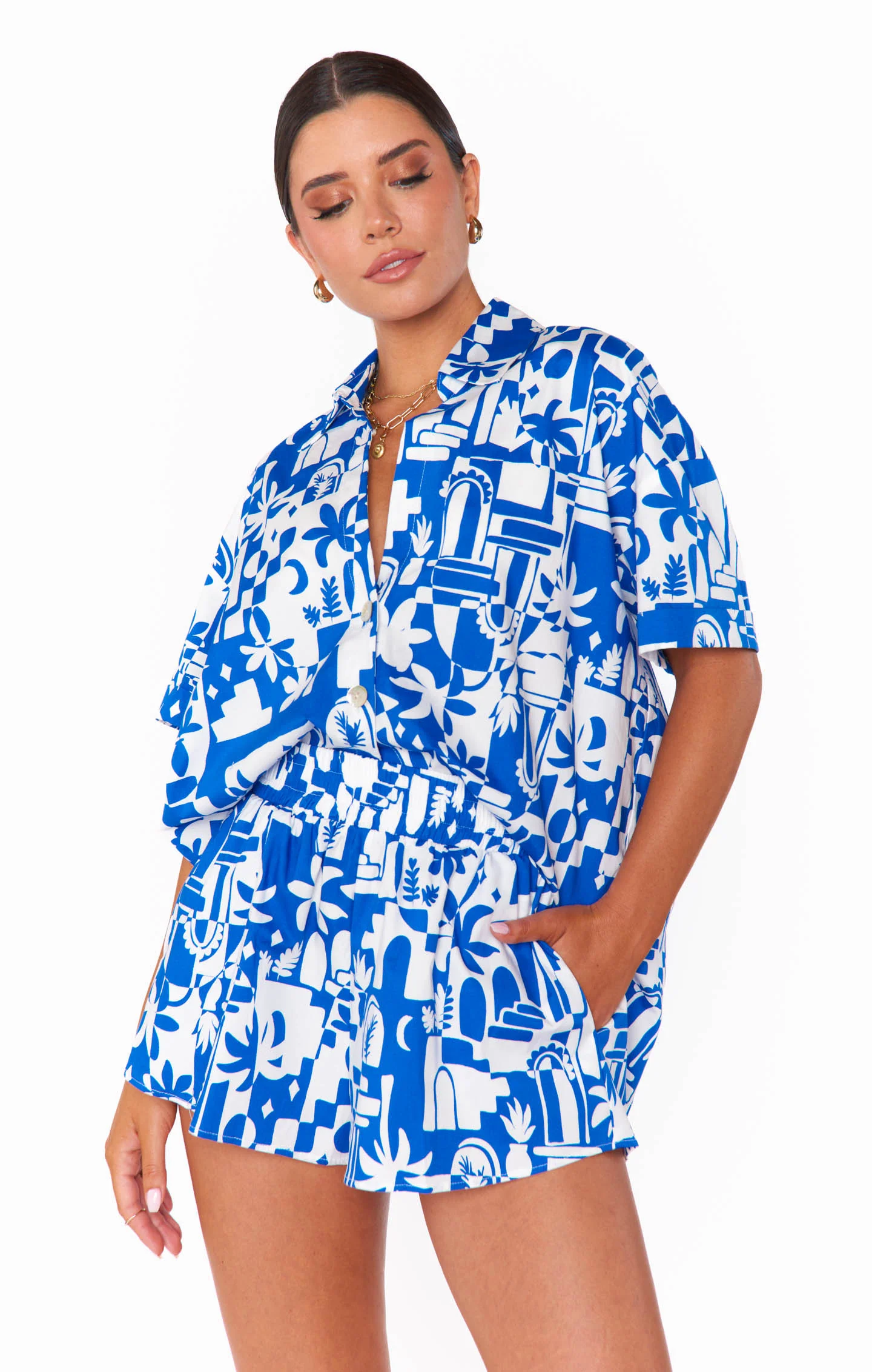 Russell Shorts ~ Santorini Escape