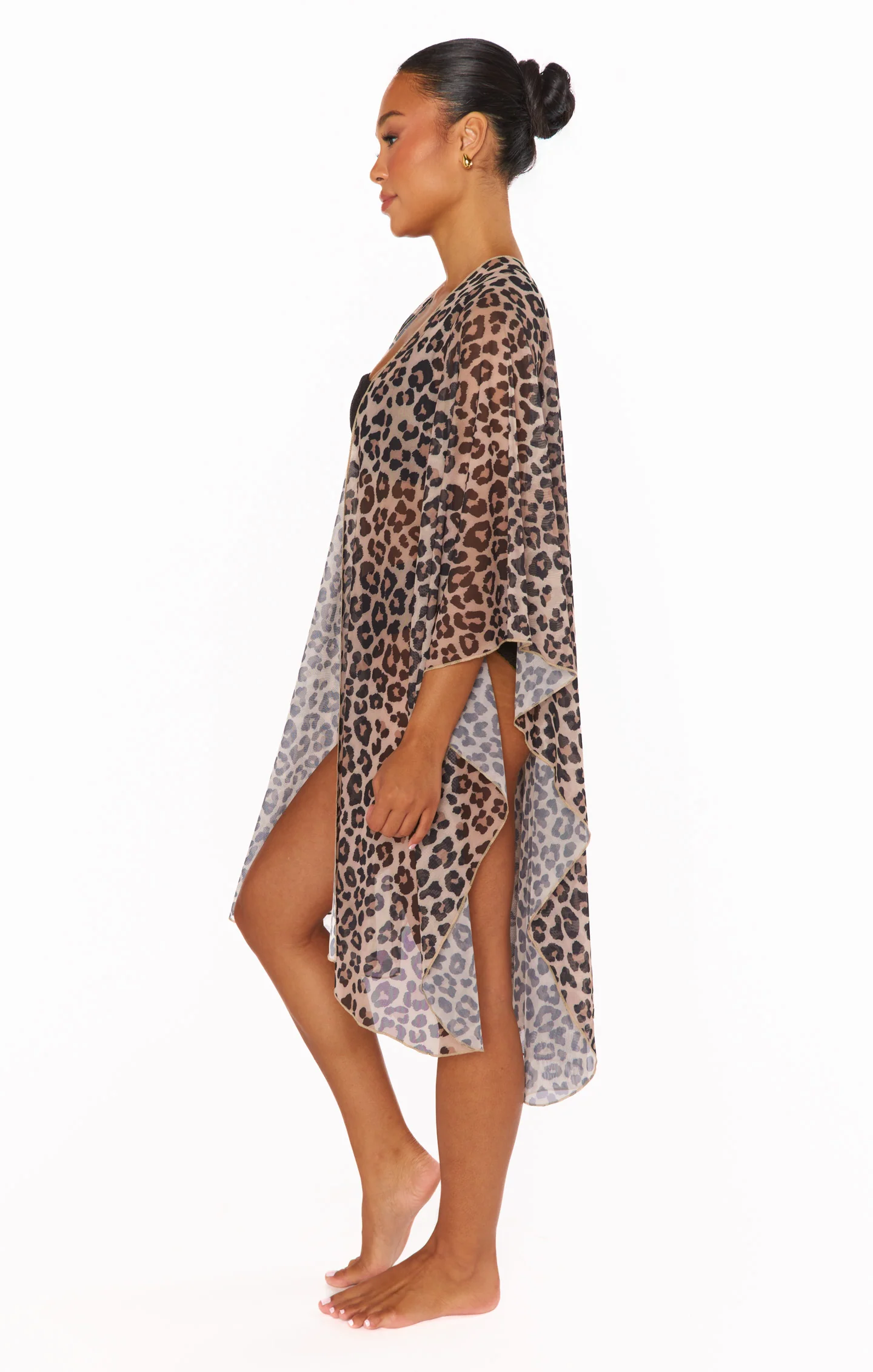 Universal Sarong ~ Cheetah Mesh