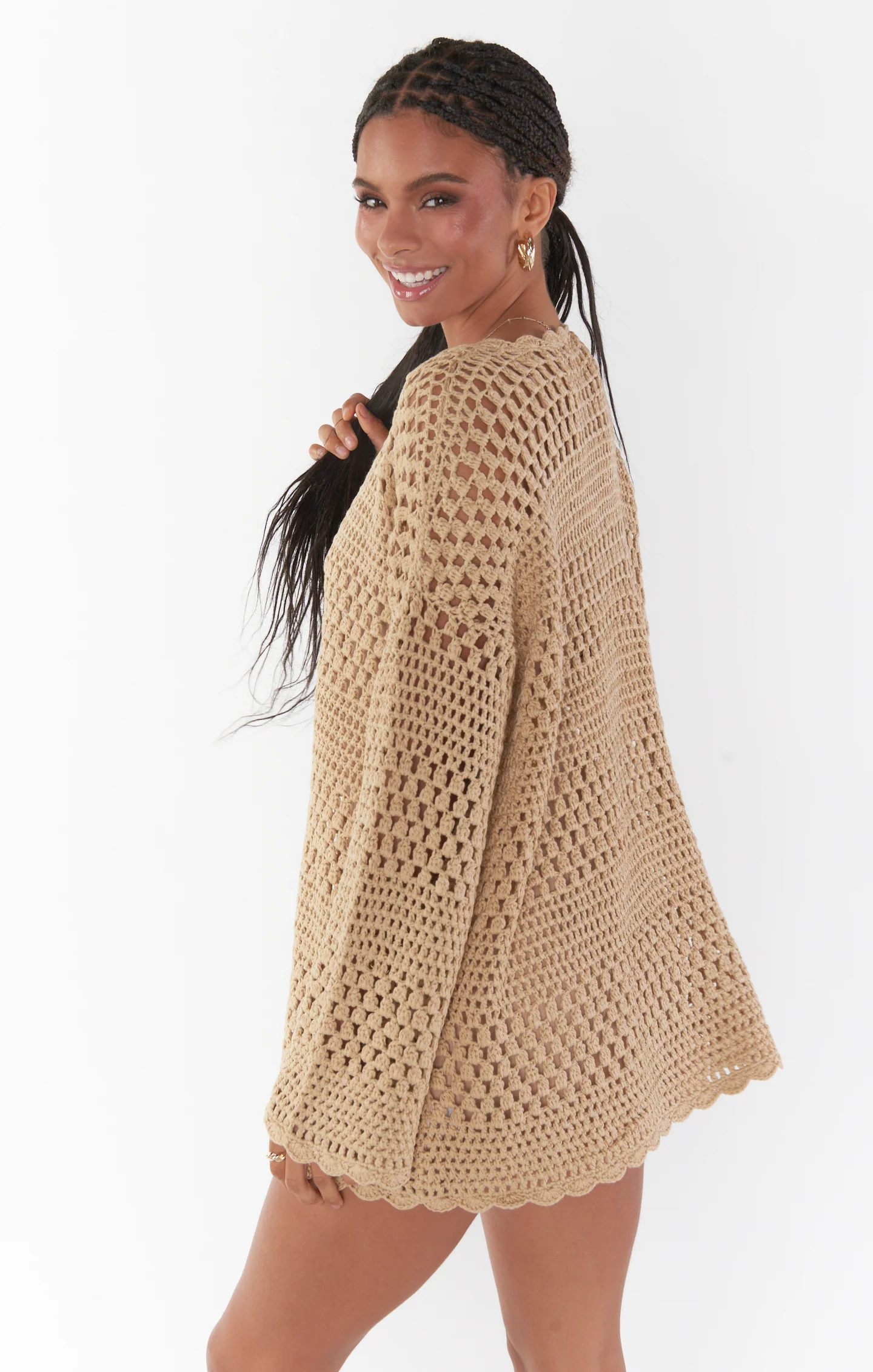 Classic Mini Cami Slip ~ Beige