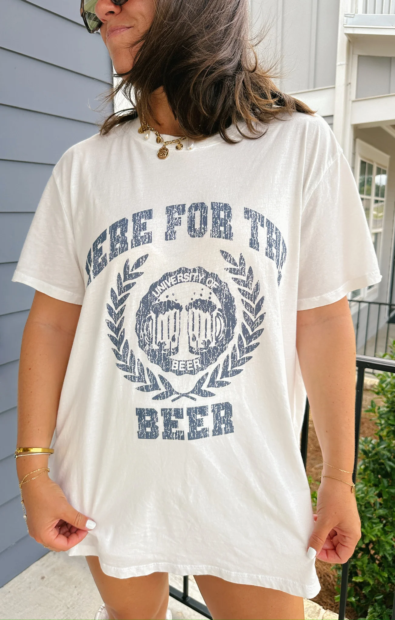 Thomas Tee ~ Here For Beer Graphic