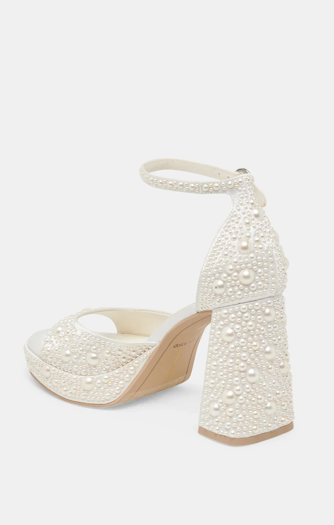 Dolce Vita Pandro Pearl Heel ~ True White