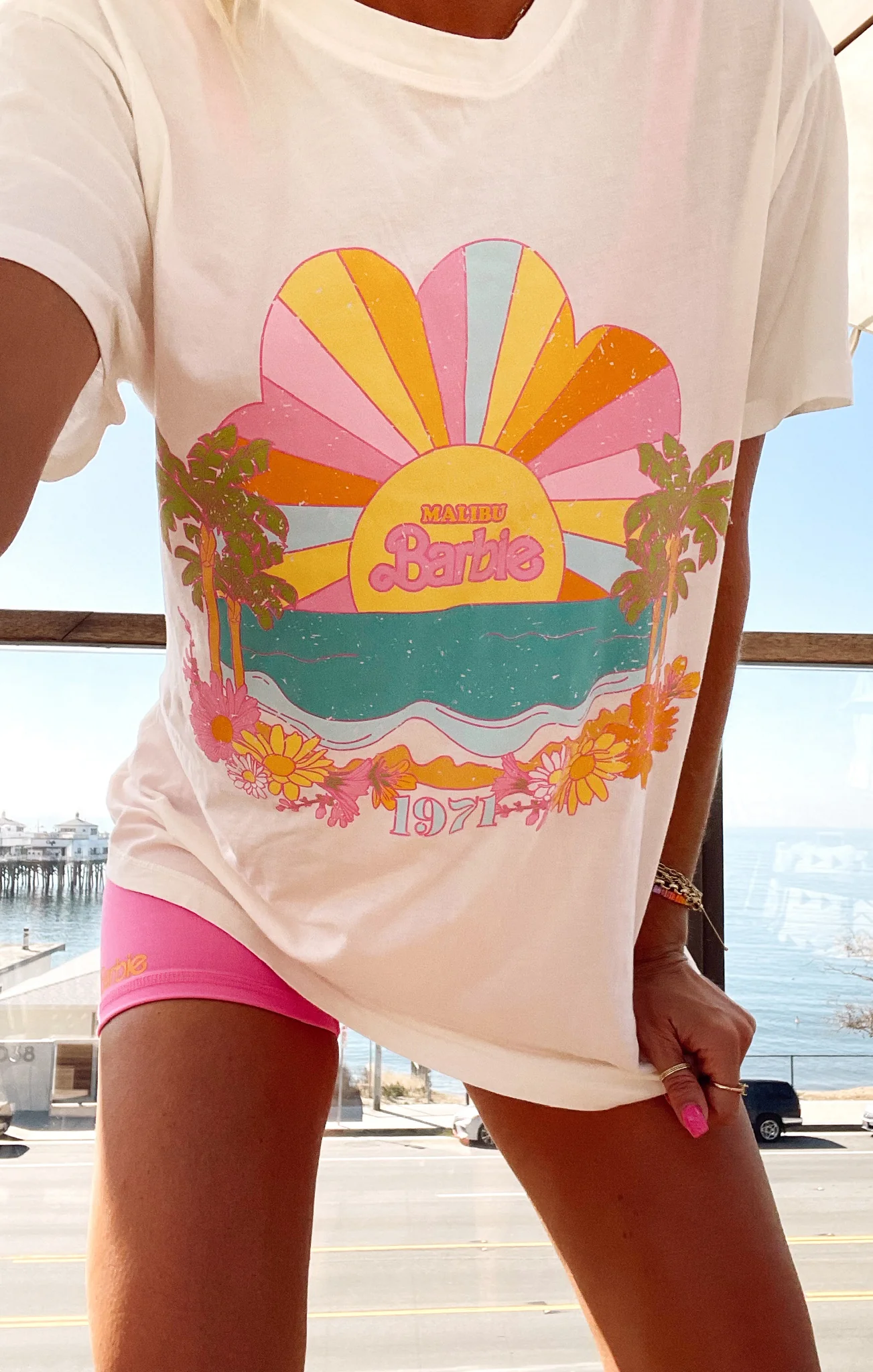 Point Dune Tee ~ Malibu Barbie™ Graphic