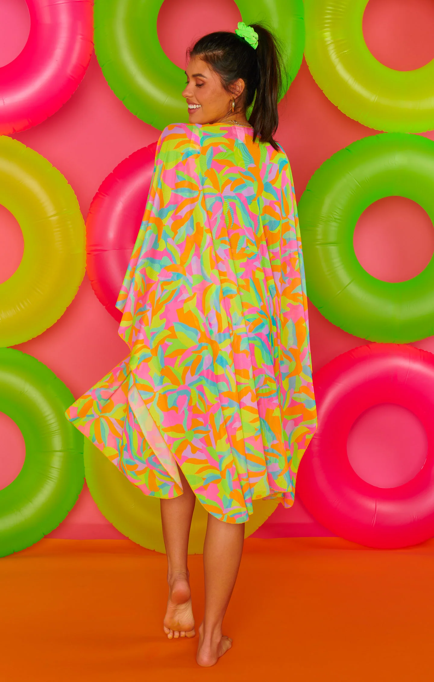 Universal Sarong ~ Neon Tropics