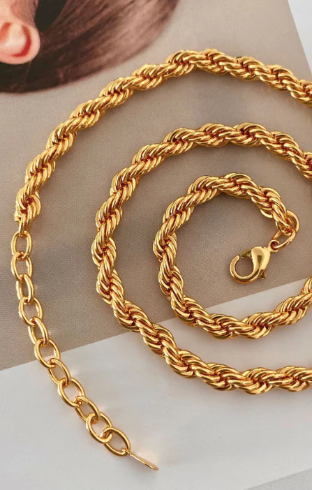 OMA The Label The Caroline Chain Necklace ~ Gold