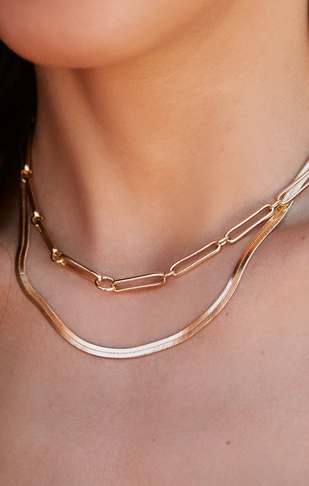 LUV AJ x SIVAN AYLA Barcelona Necklace ~ Gold