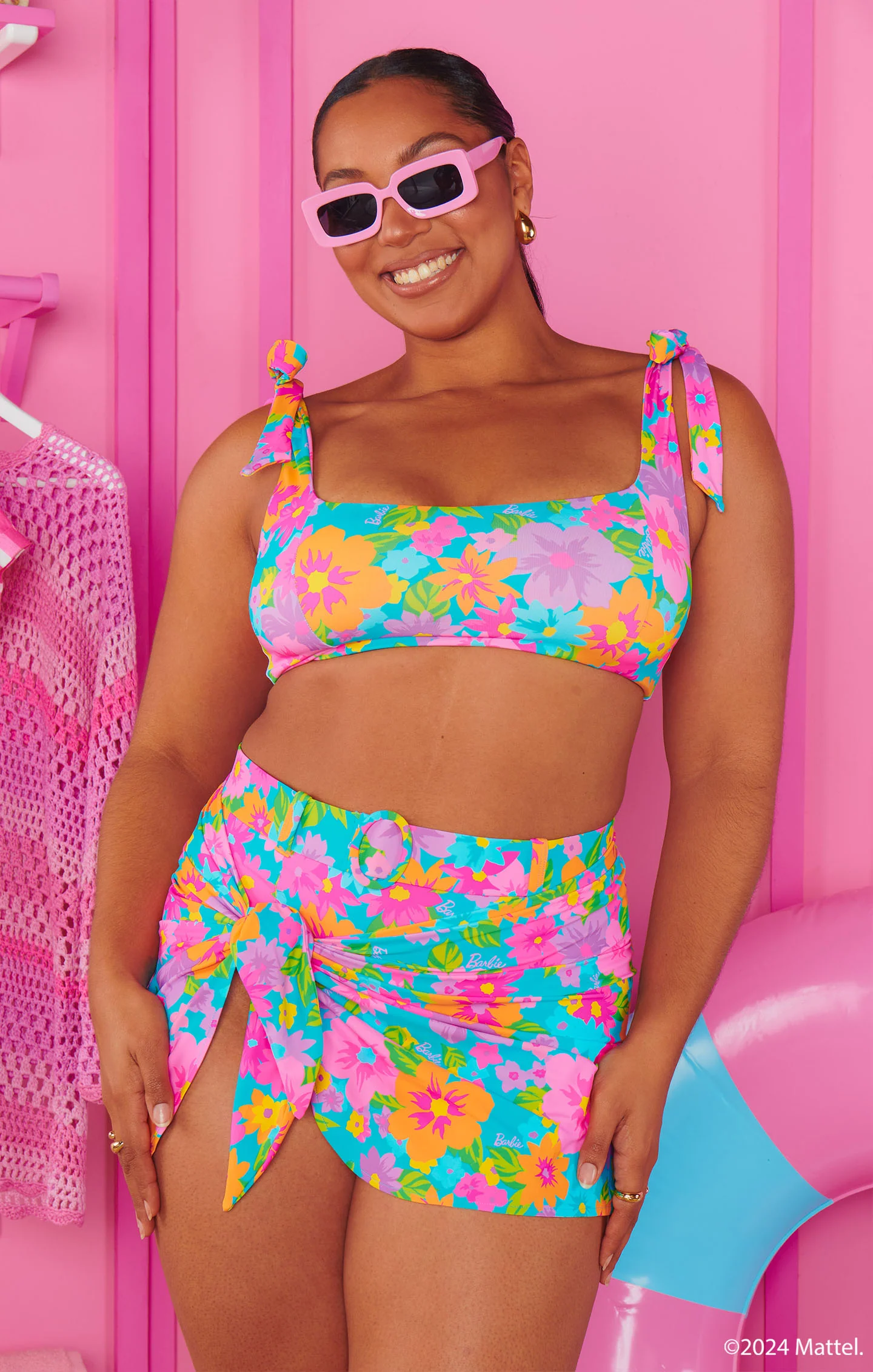 Leyla Sarong ~ Blue Barbie™ Blooms