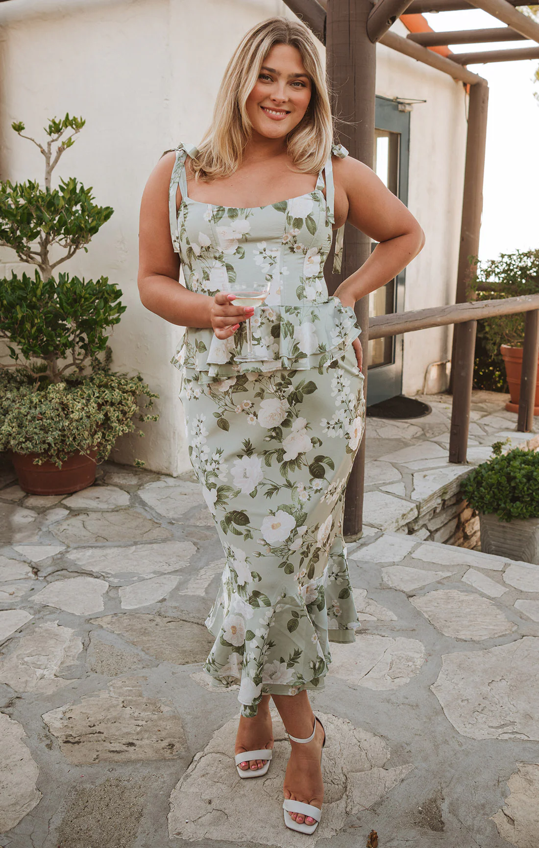 Pauline Peplum Dress