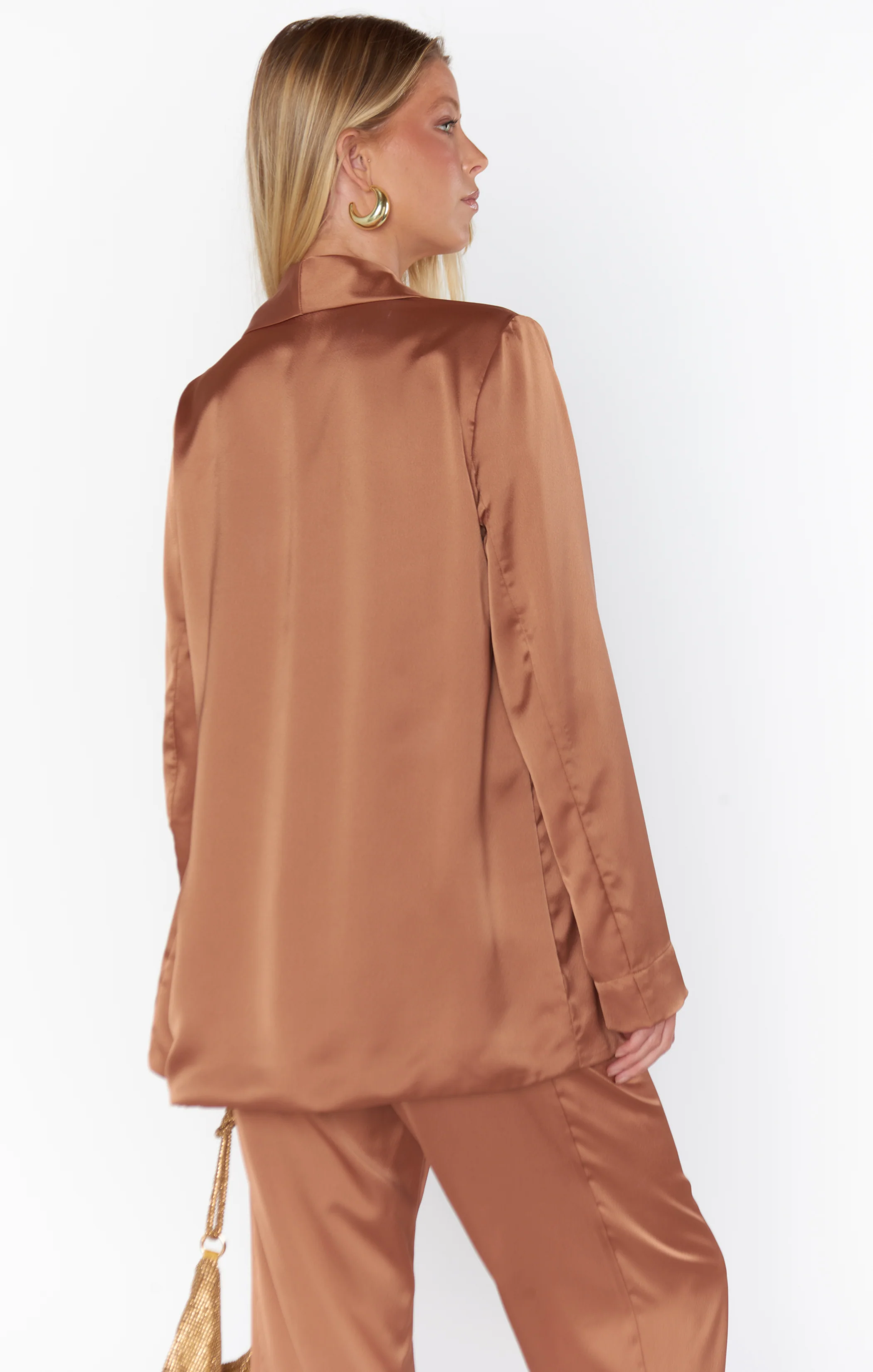 Felix Blazer ~ Copper Satin