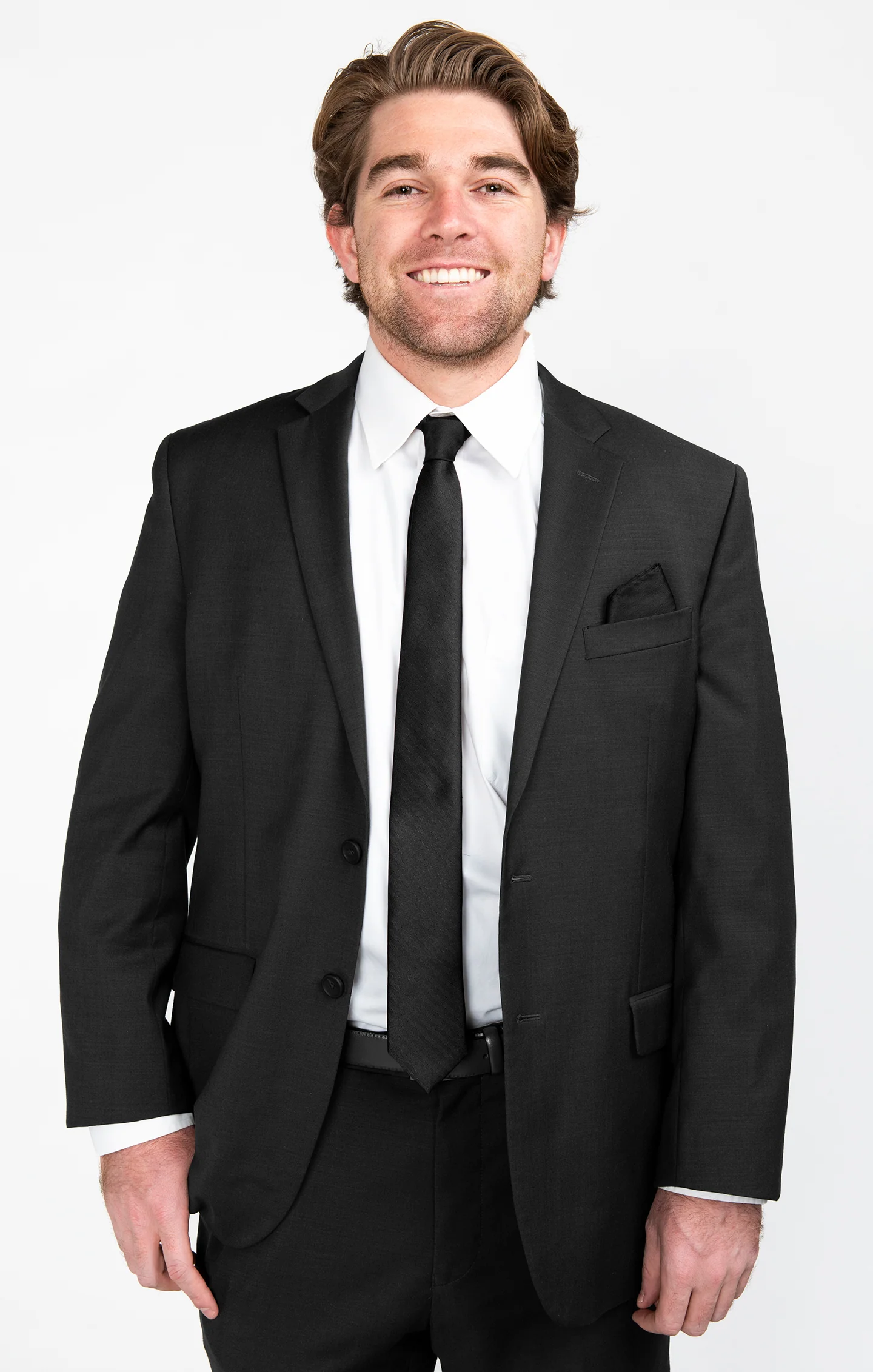 Nico Neck Tie ~ Black Solid