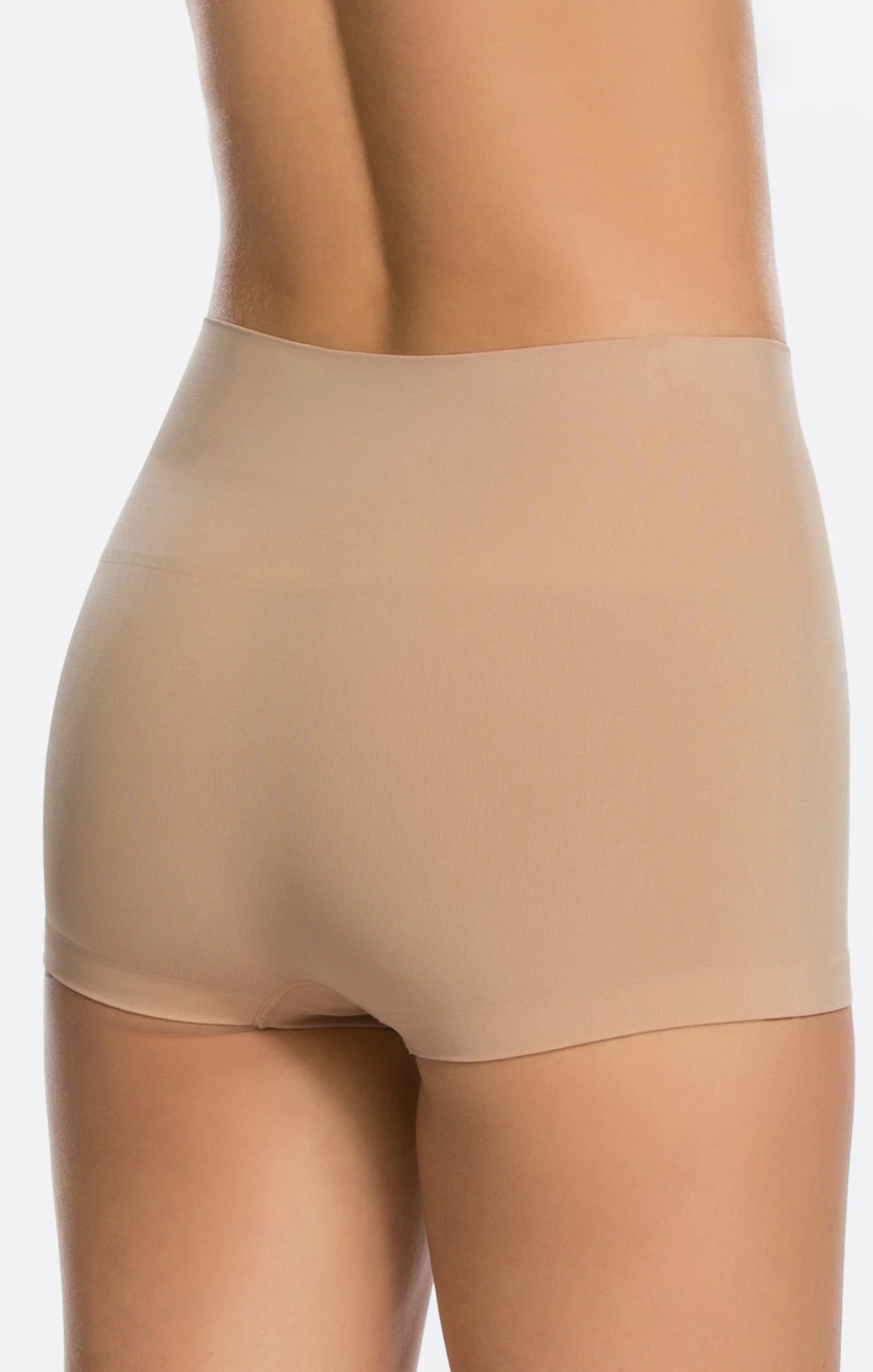 SPANX Ecocare Seamless Shaping Boyshort ~ Toasted Oatmeal