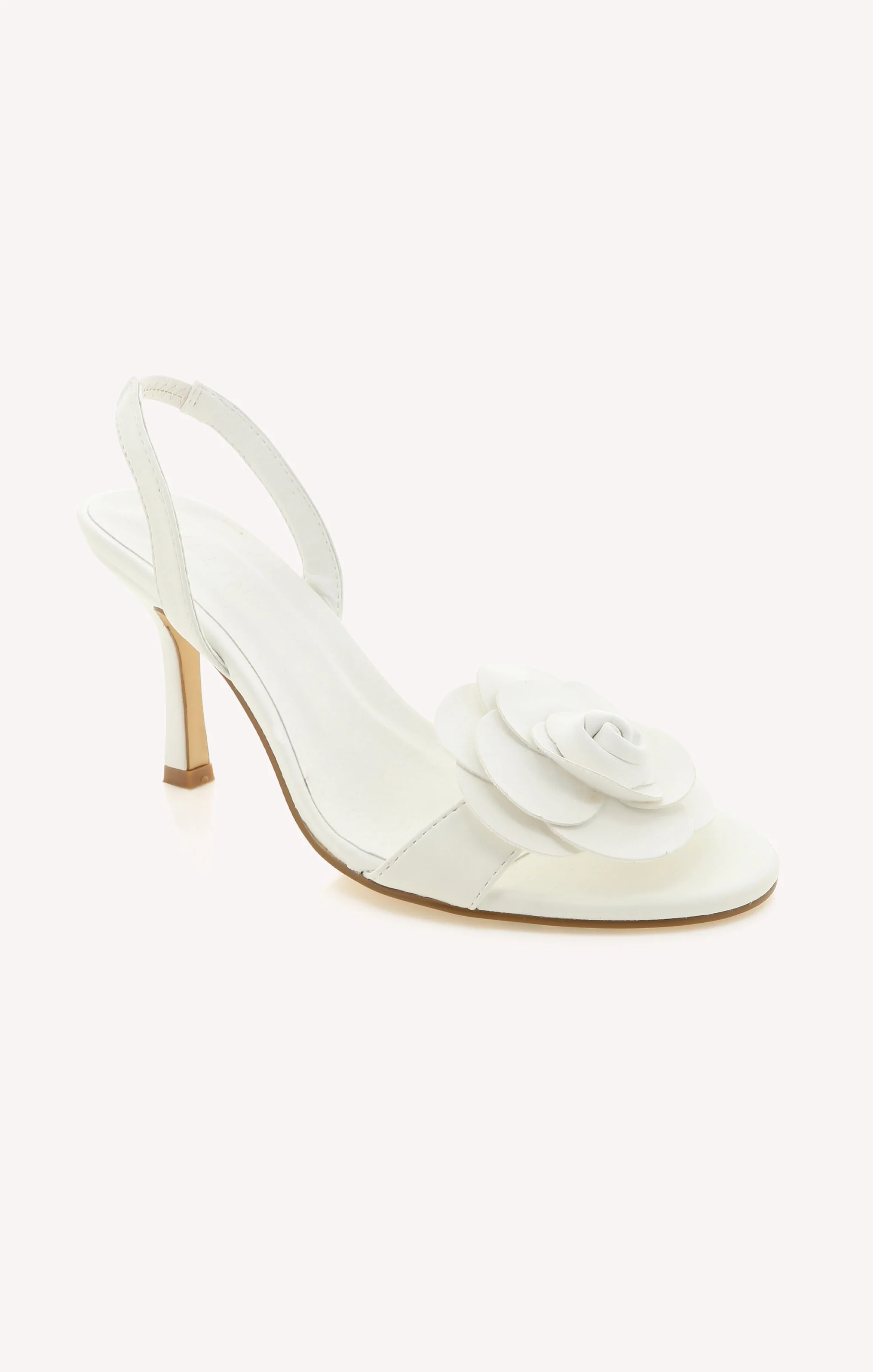Billini Valko Rose Heel ~ White