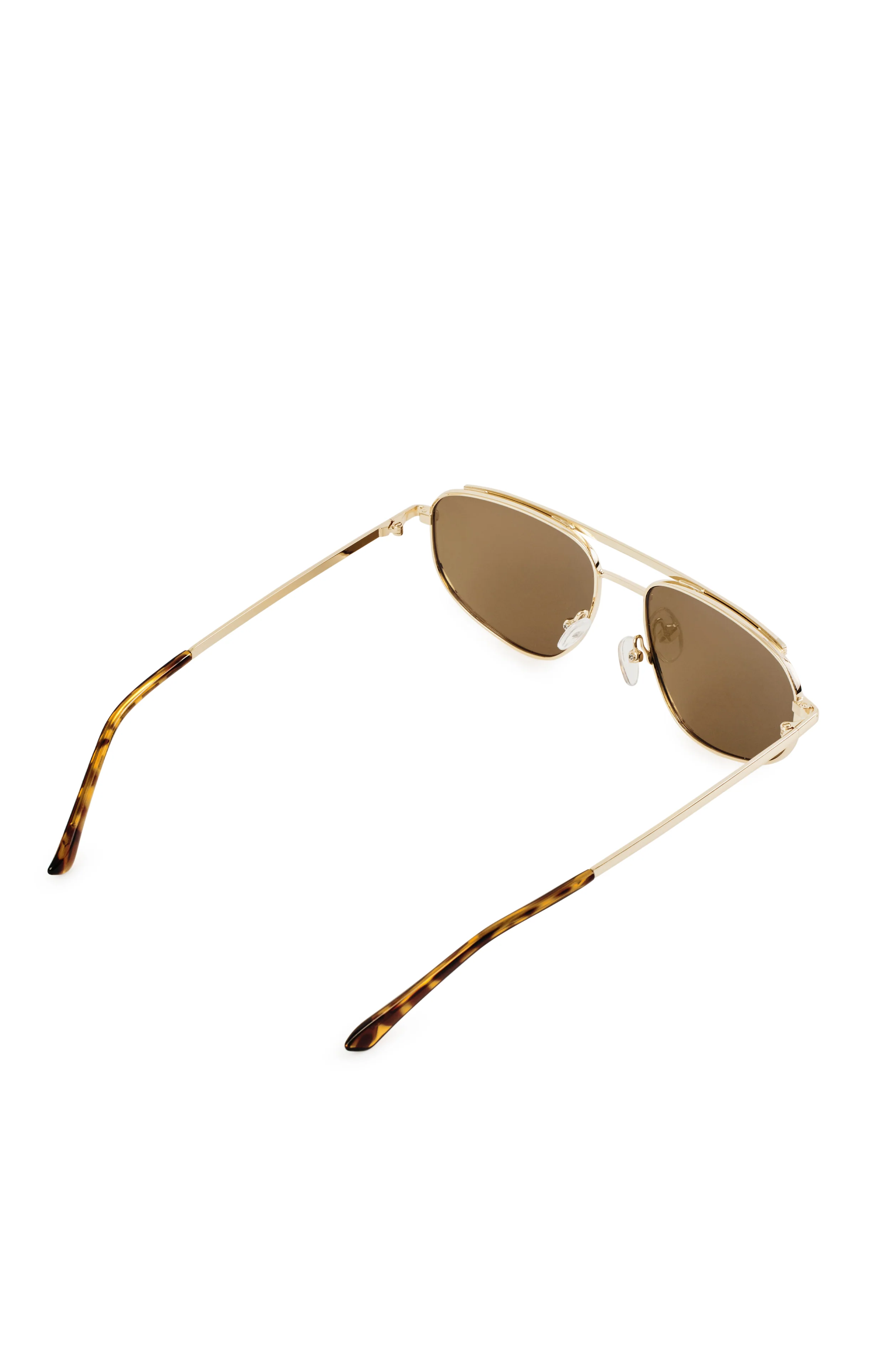 Banbé Eyewear The Halle Sunglasses ~ Gold/Brown