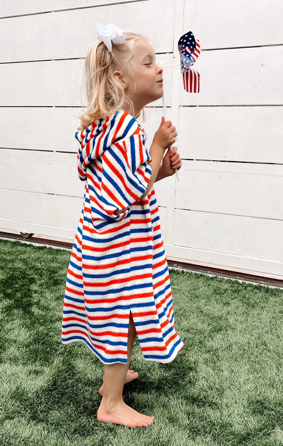 Terry Poncho ~ Americana Terry