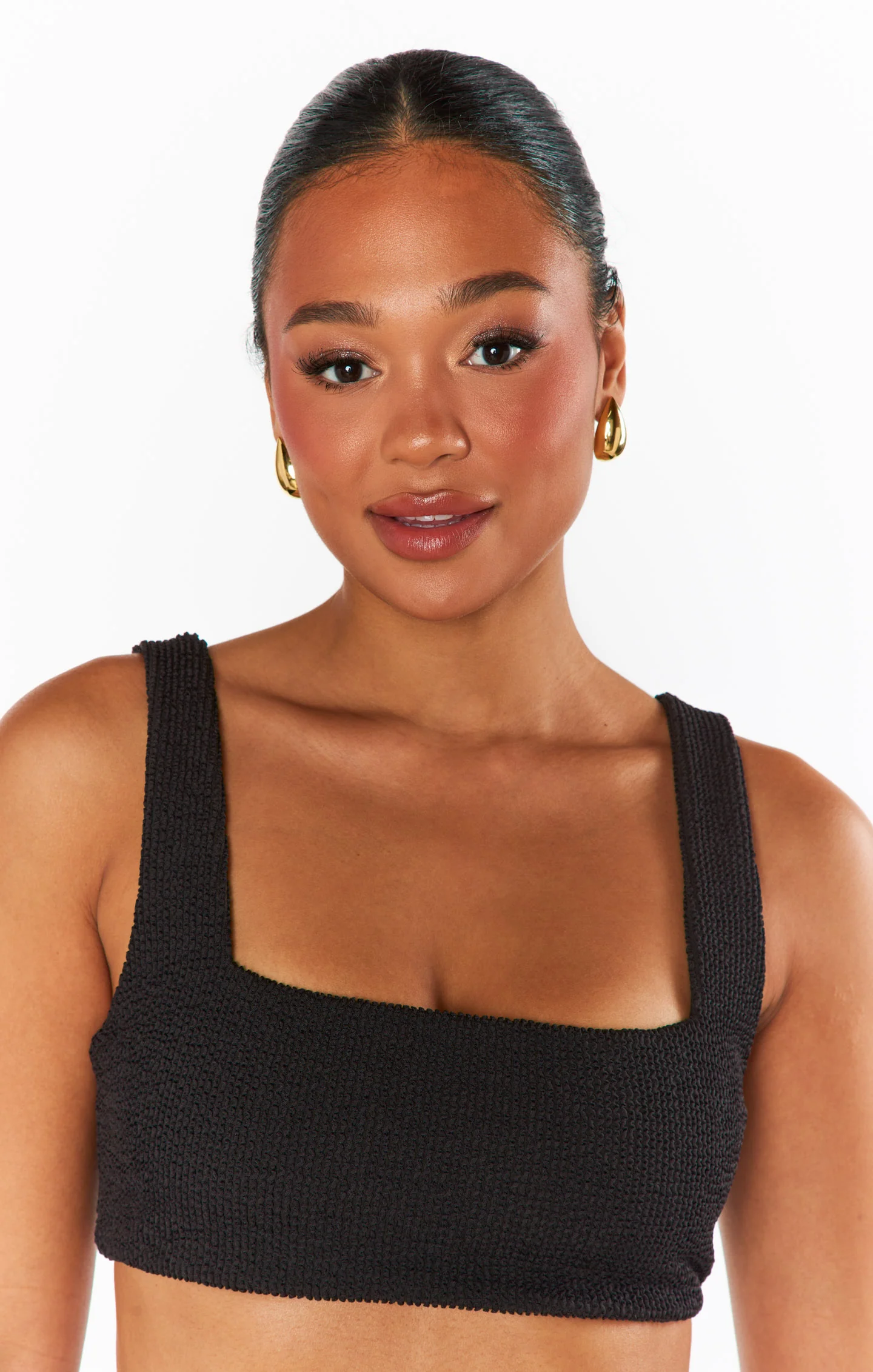 Faithy Jewels Large Teardrop Earring ~ Gold