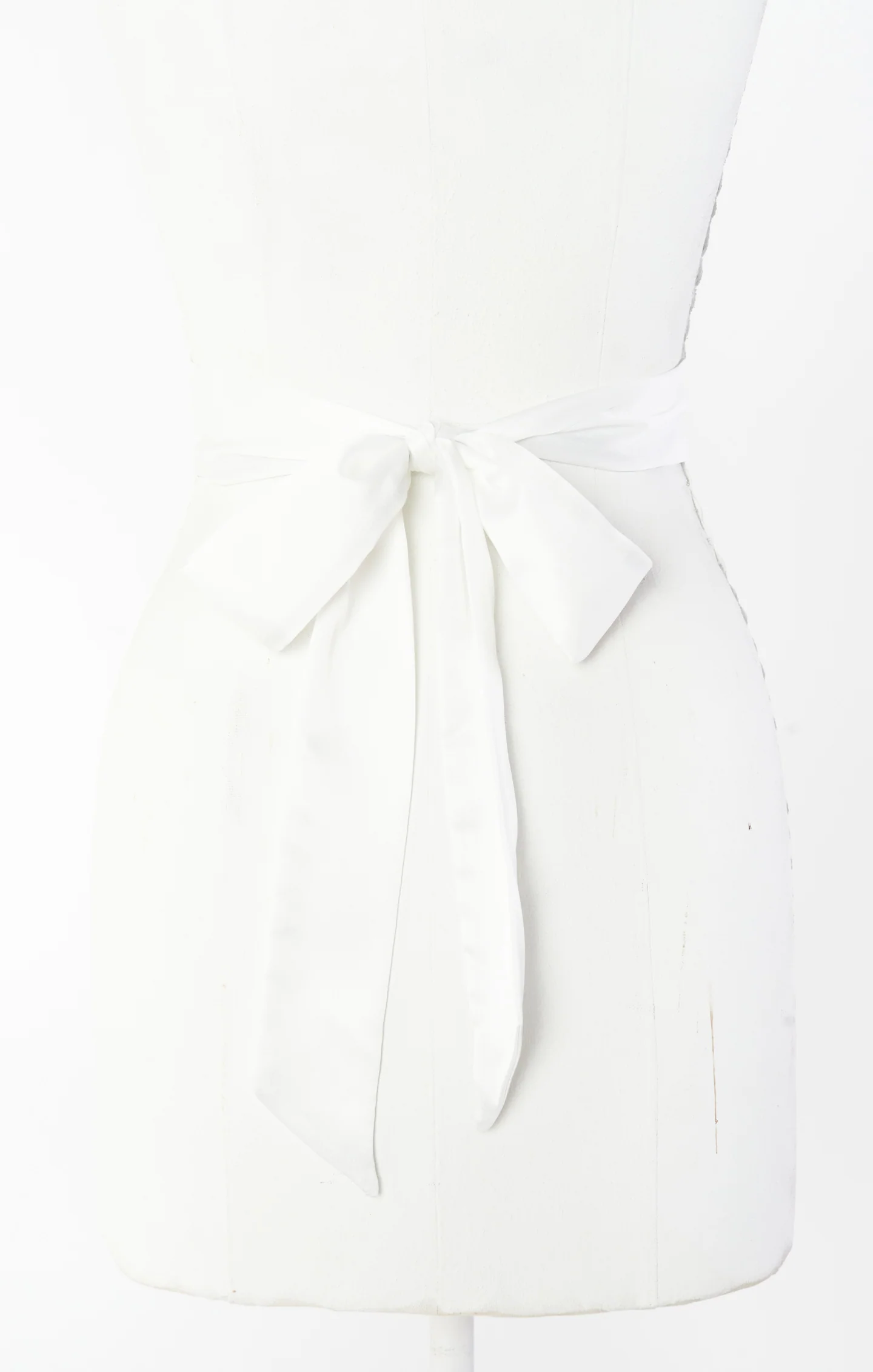 Bridesmaid Sash ~ Ivory Luxe Satin