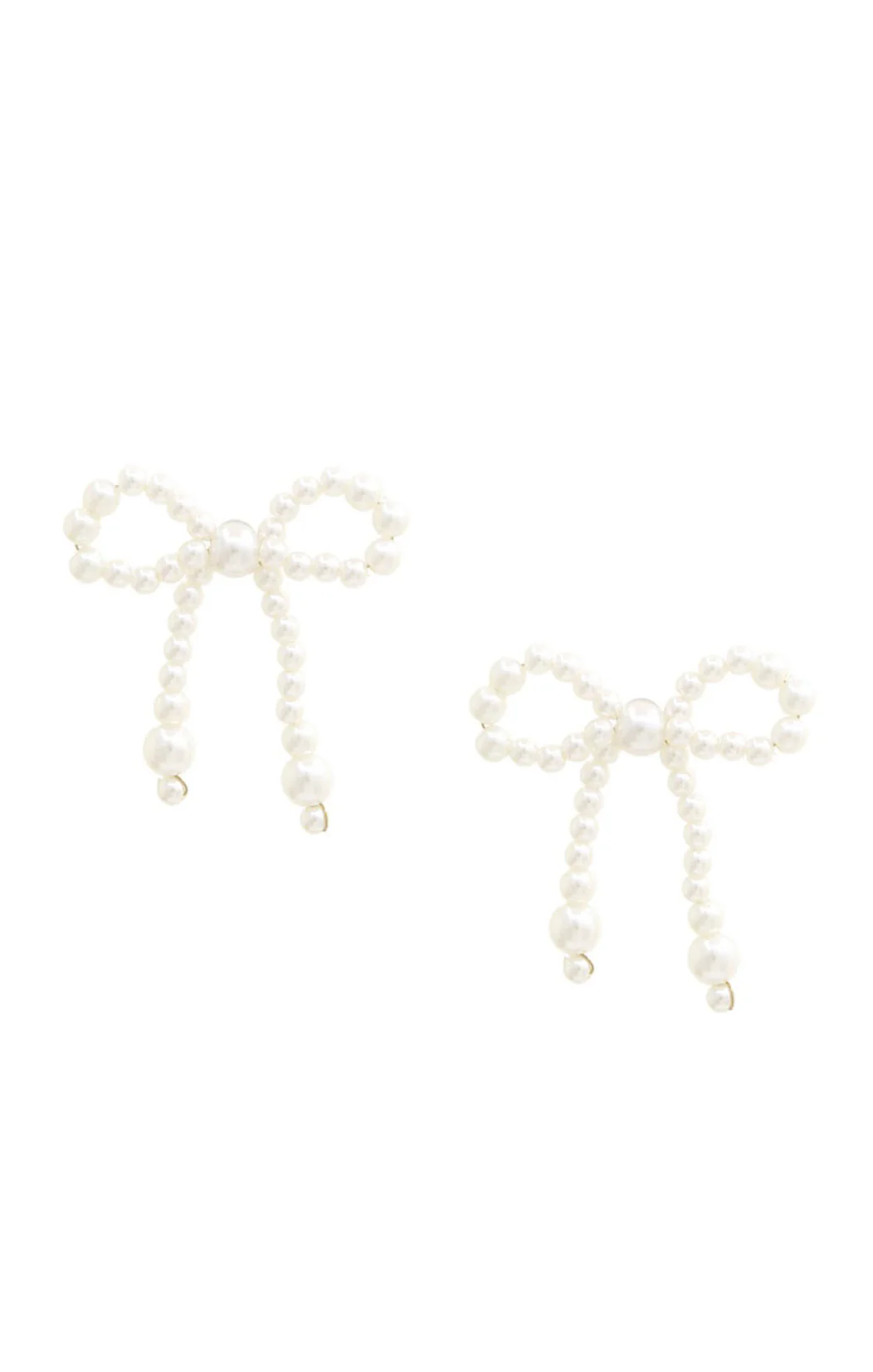 Bow Pearl Earrings