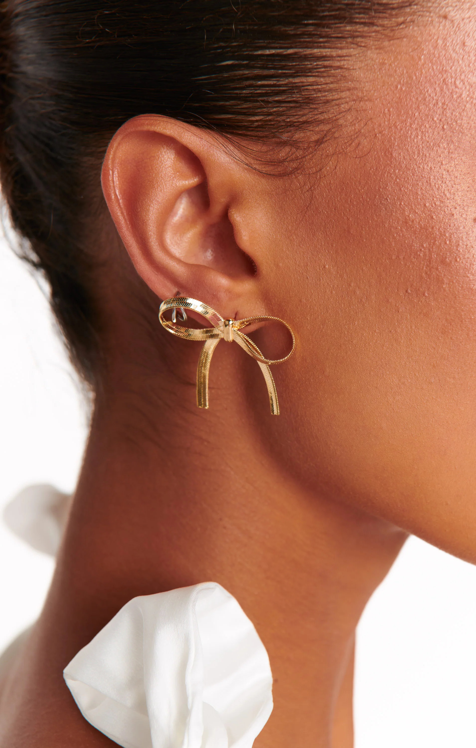 ALV Jewels Goldie Bow Studs