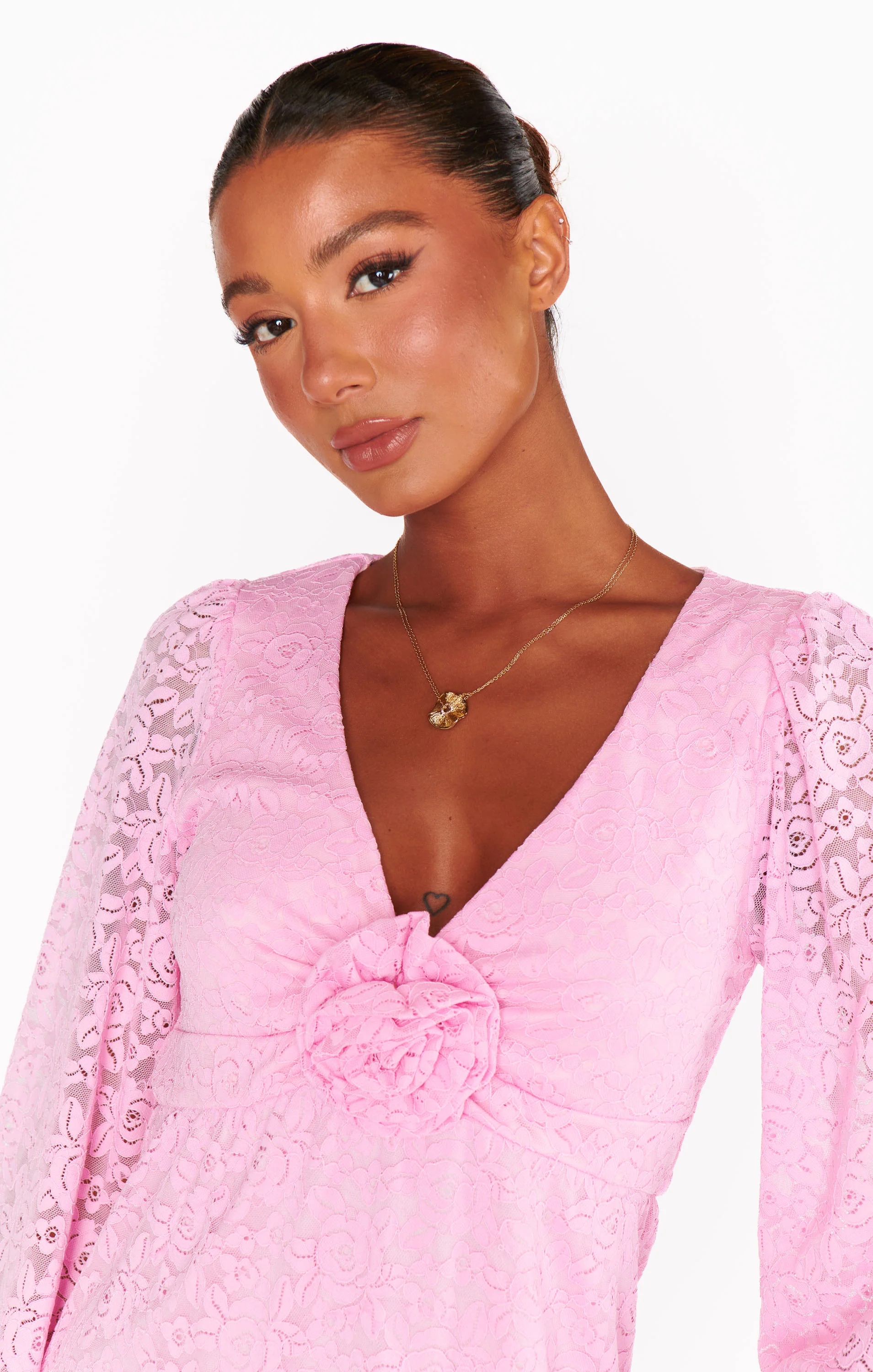 Elegant Statement Necklace ~ Gold