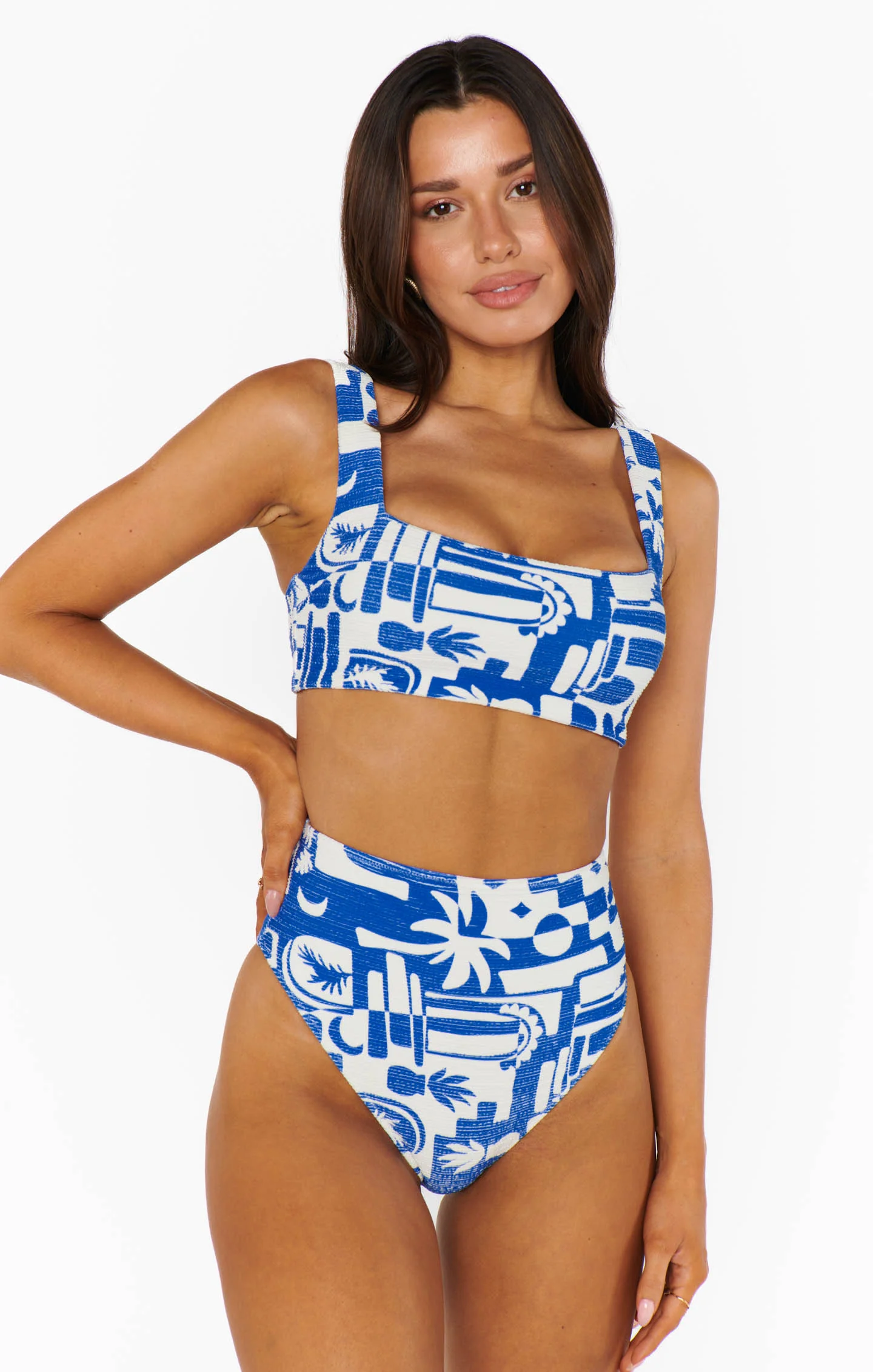 Sail Bottom ~ Santorini Contour Scrunch