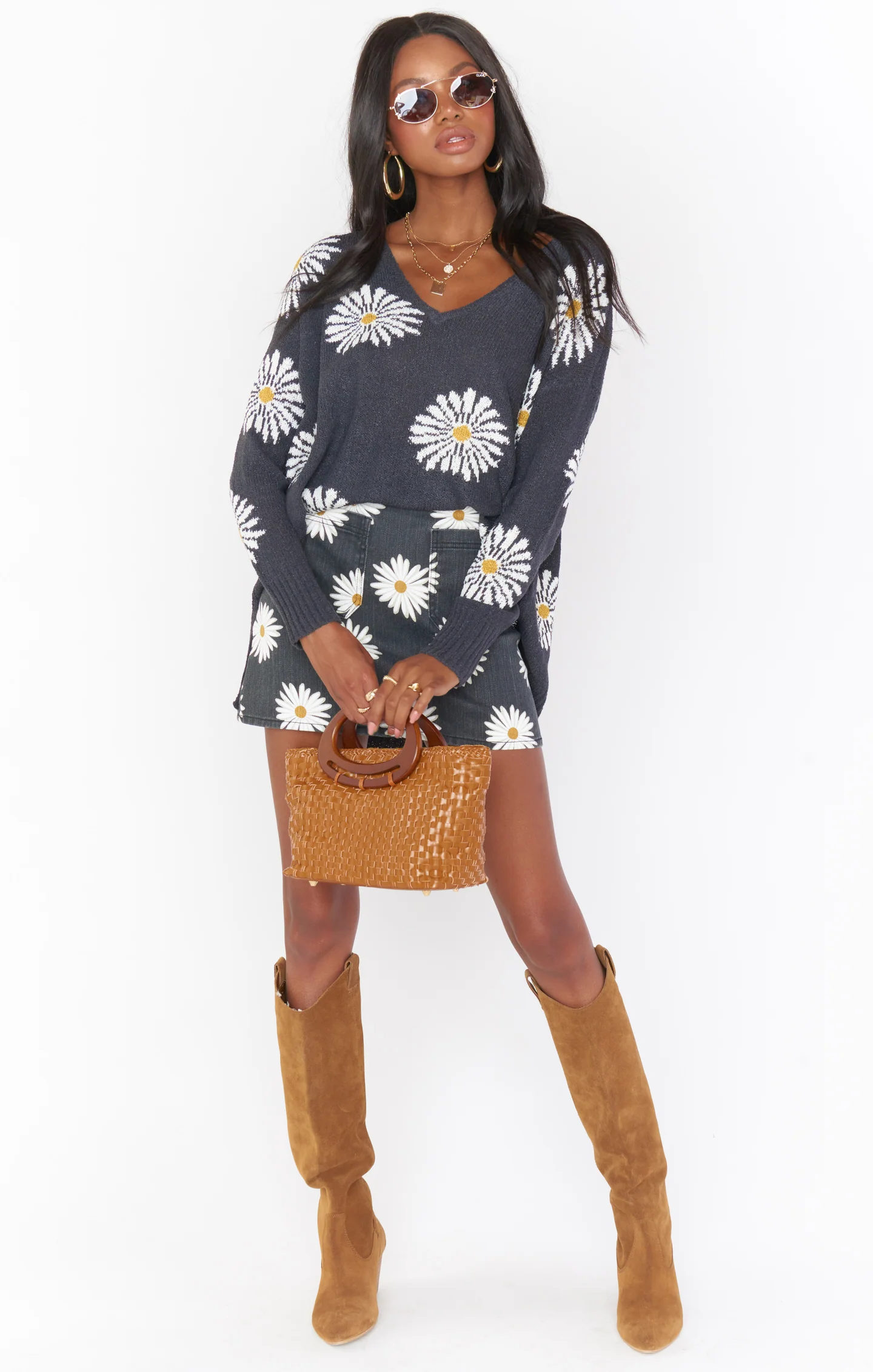 Rex Mini Skirt ~ Daisy Love