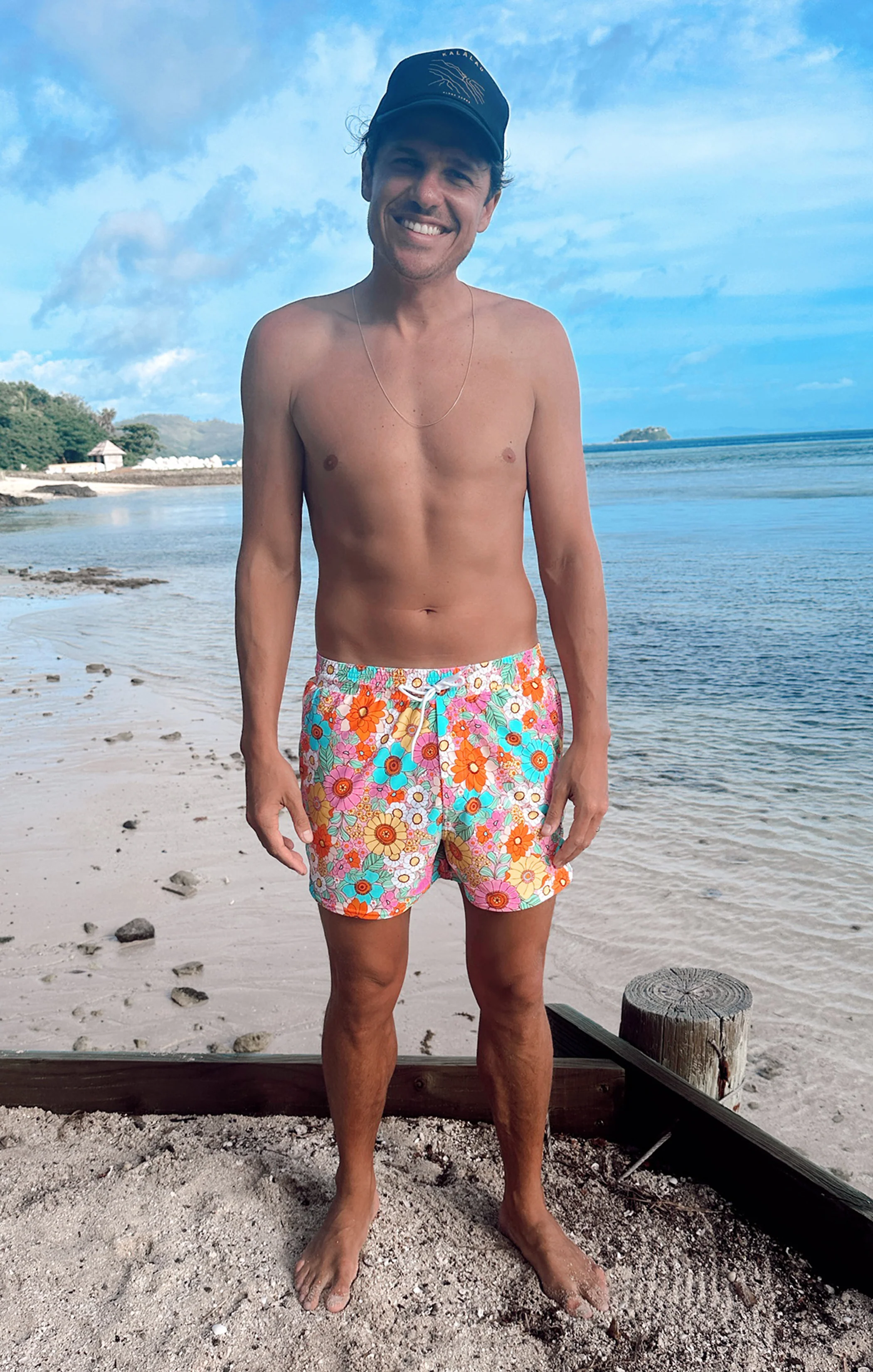 Floral Swim Trunks