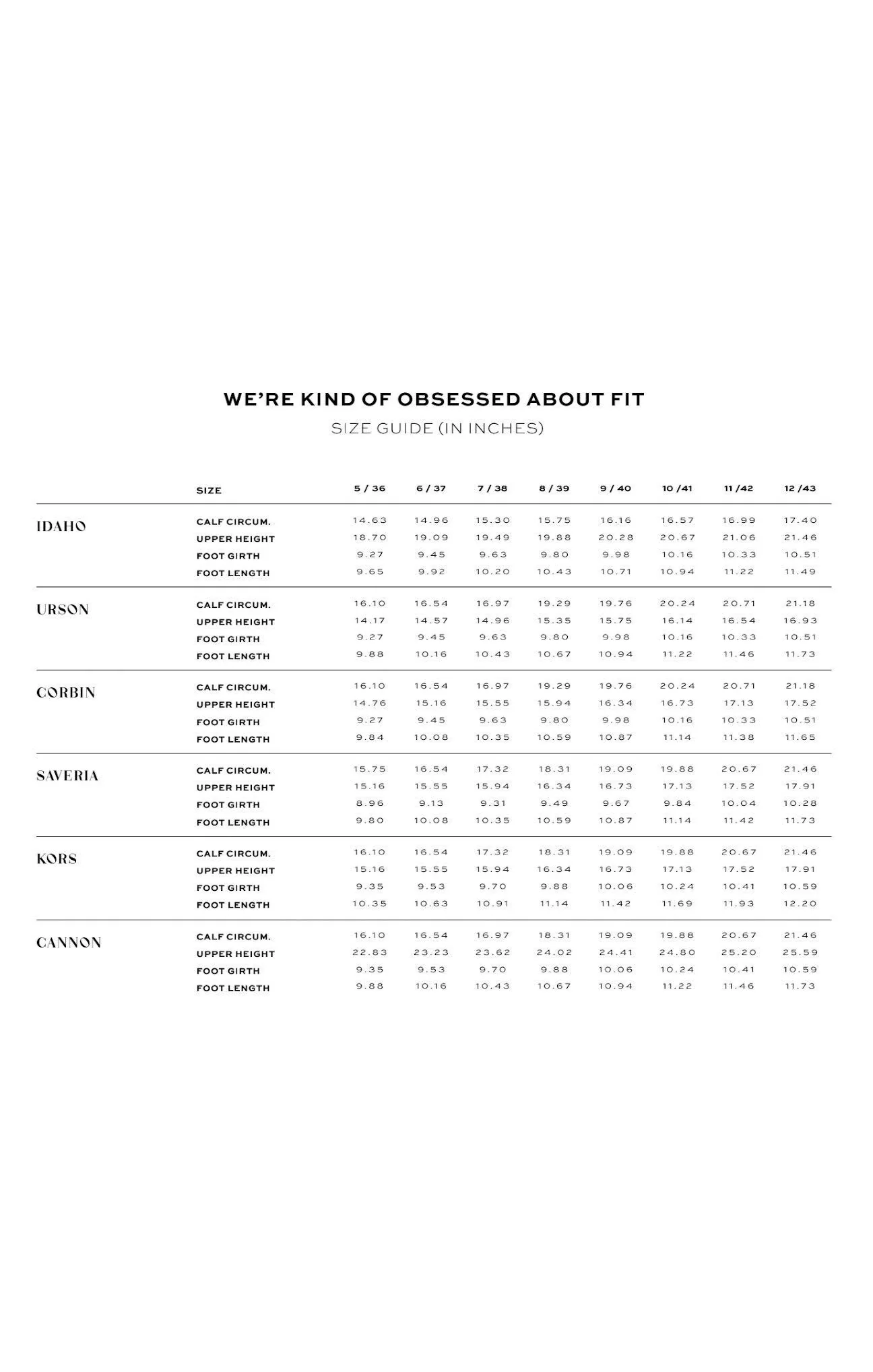 Billini Urson Wide Calf Boot ~ Black