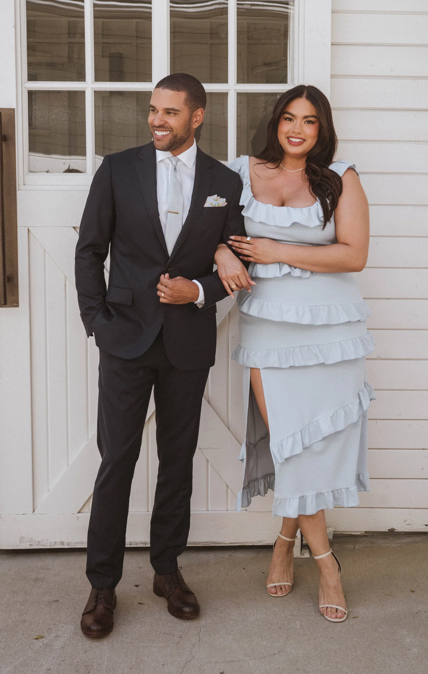 Nico Neck Tie ~ Steel Blue Solid