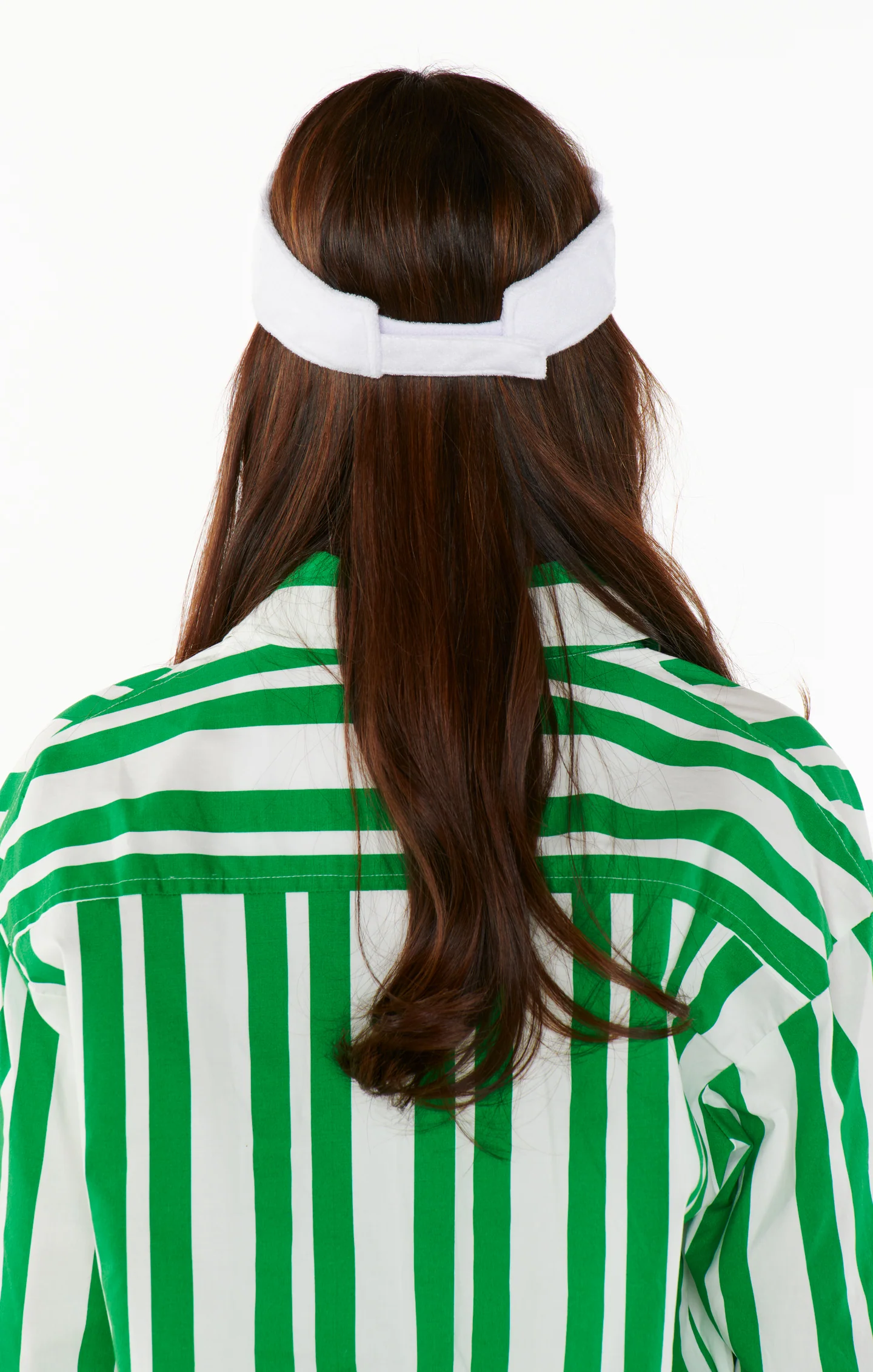 Pickleball Club Terry Visor	~ Green/White