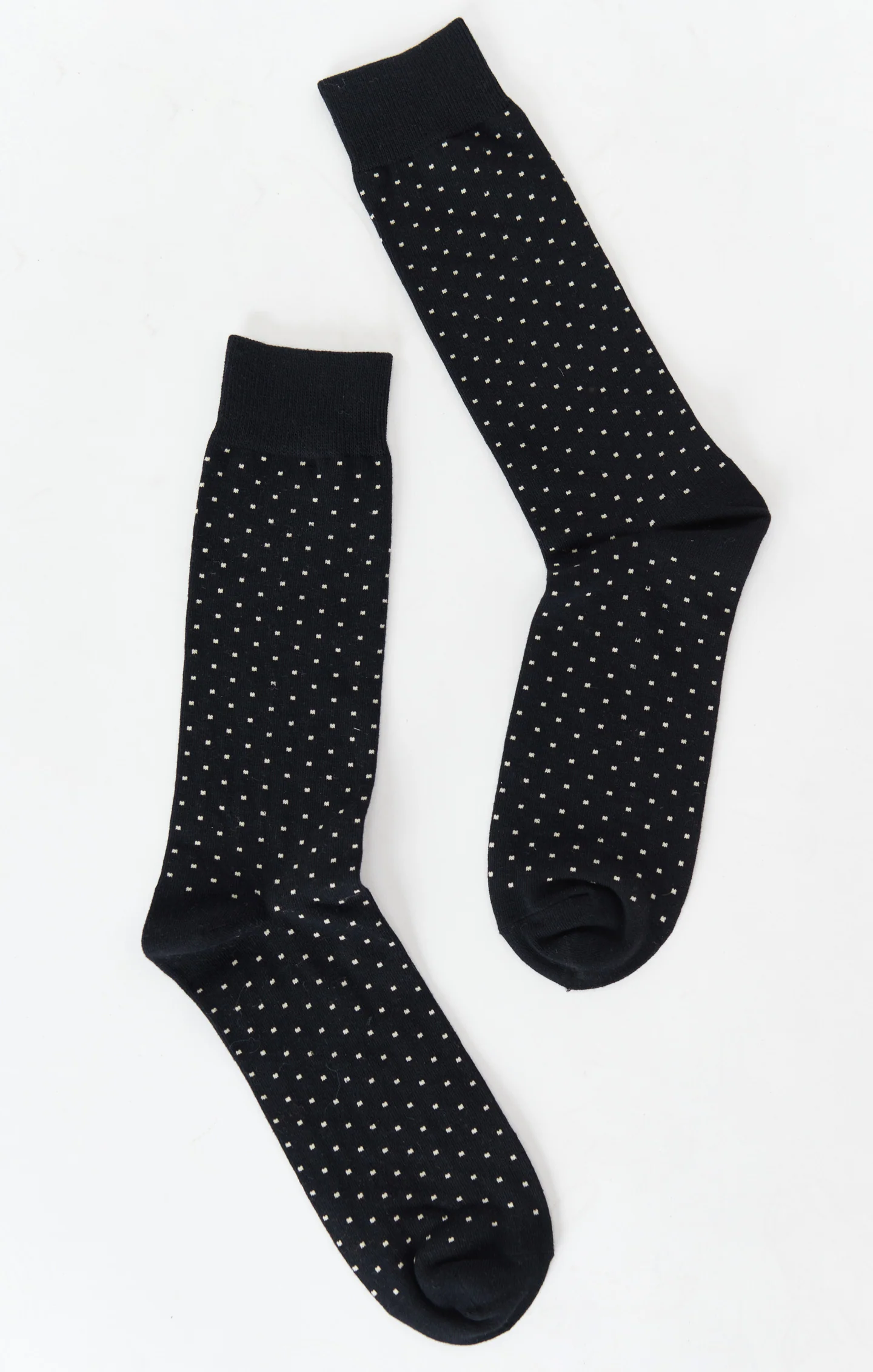 Owen Sock ~ Black Dots