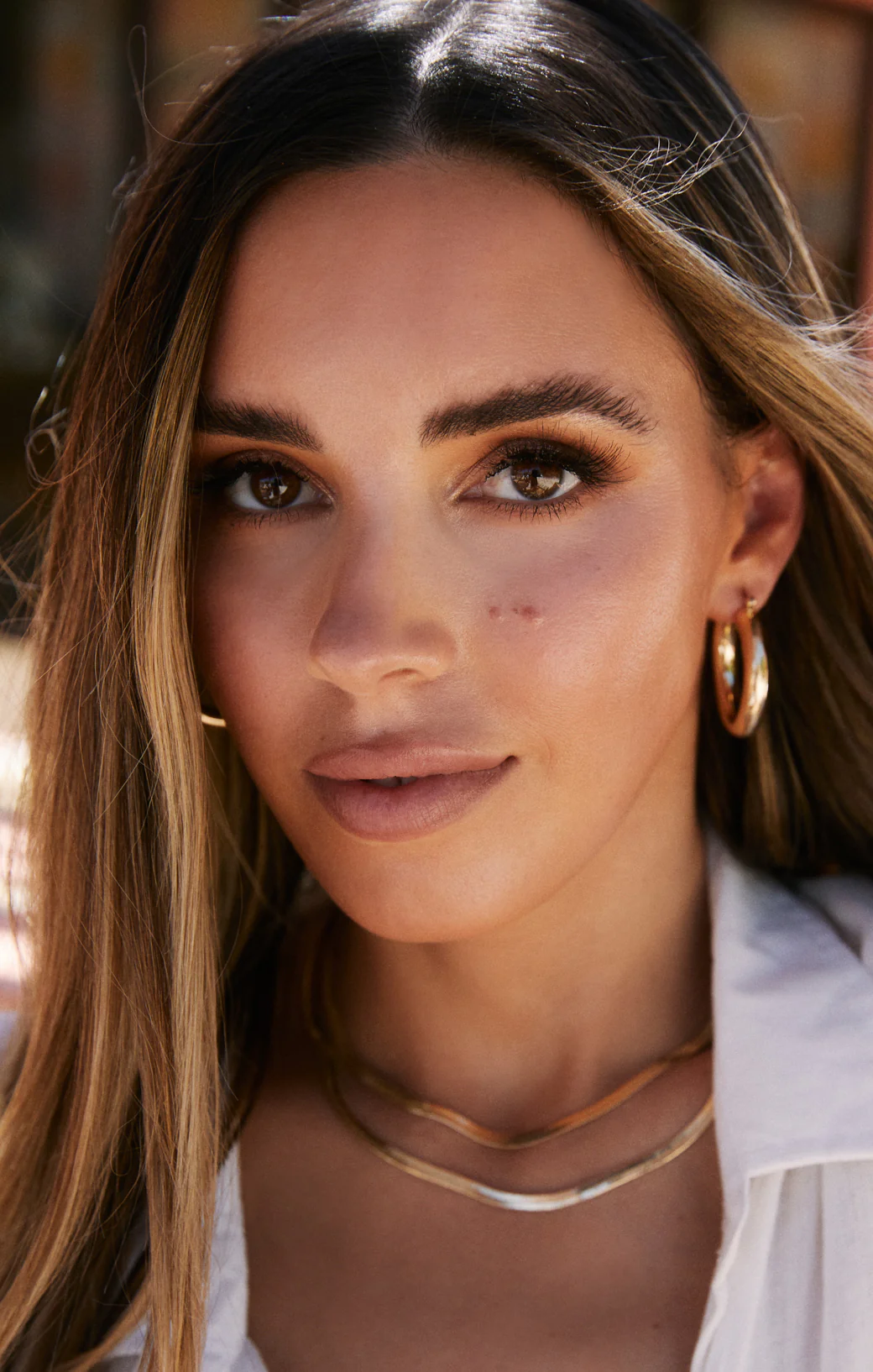 LUV AJ x SIVAN AYLA Havana Hoop Earrings ~ Gold