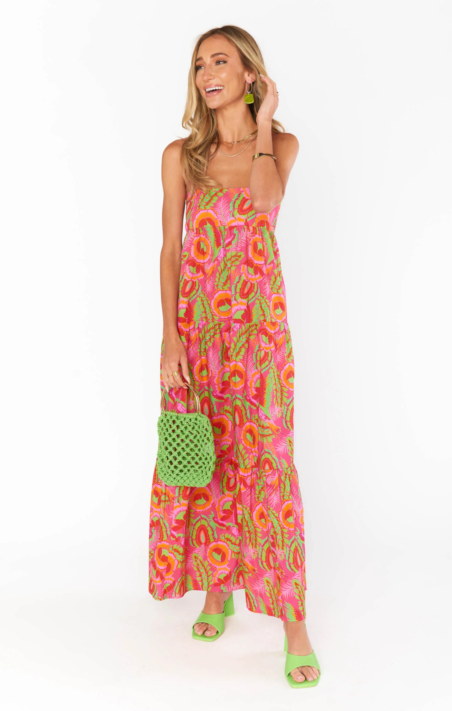 Long Weekend Maxi Dress ~ Paradise Palms