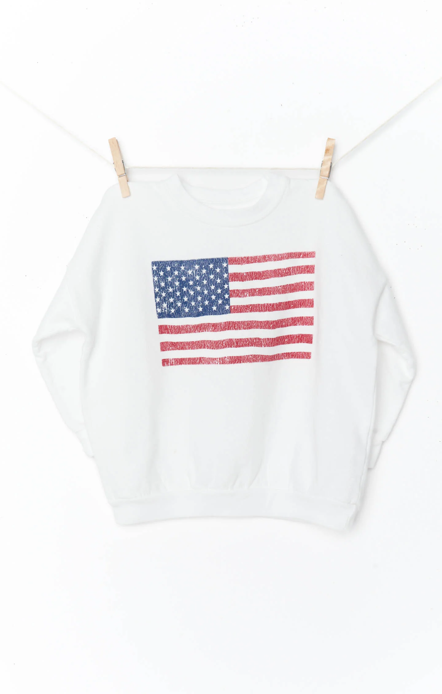 Davis Sweatshirt ~ American Flag