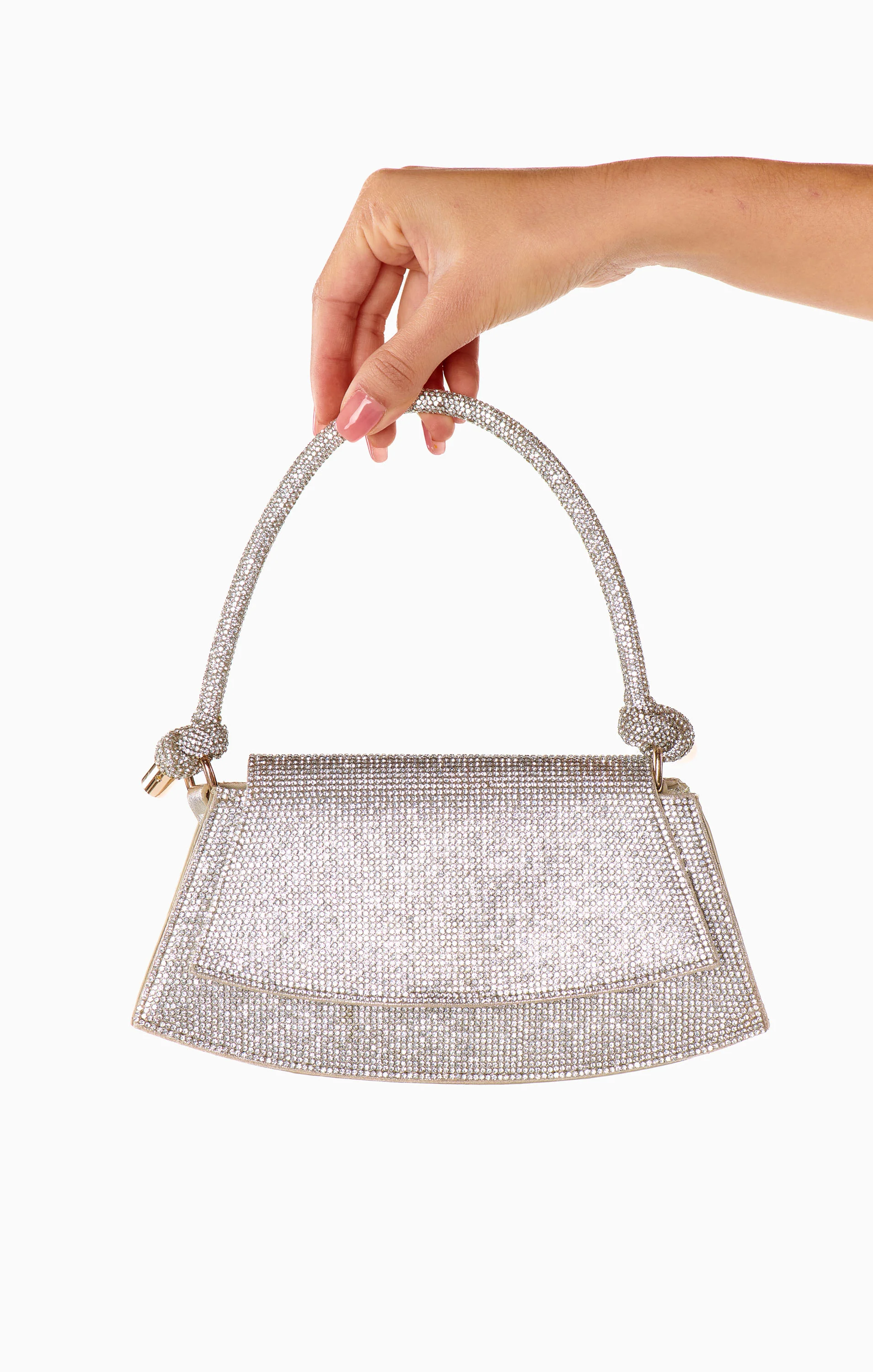 Riley Rhinestone Bag ~ Silver/Gold