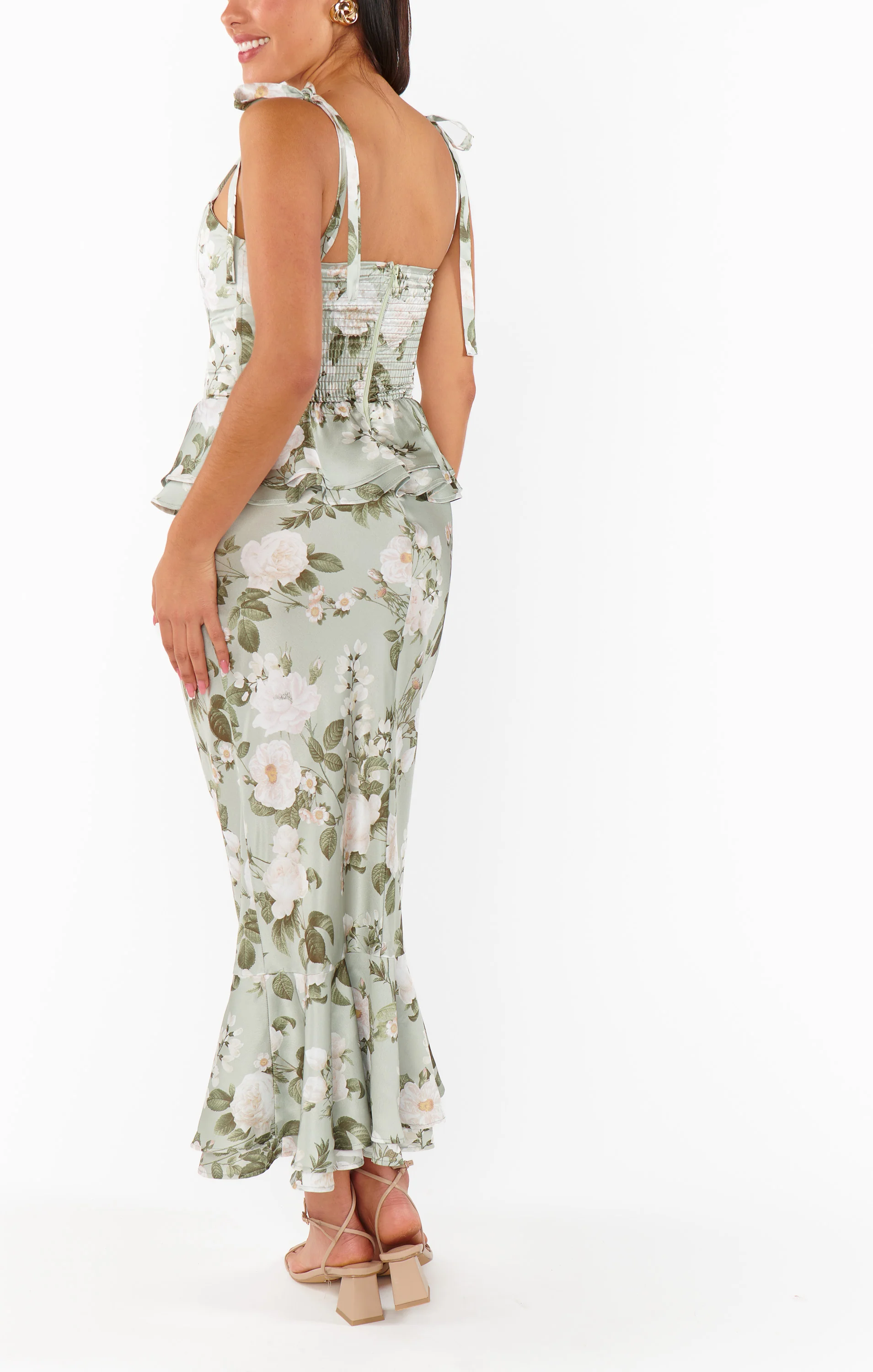 Pauline Peplum Dress