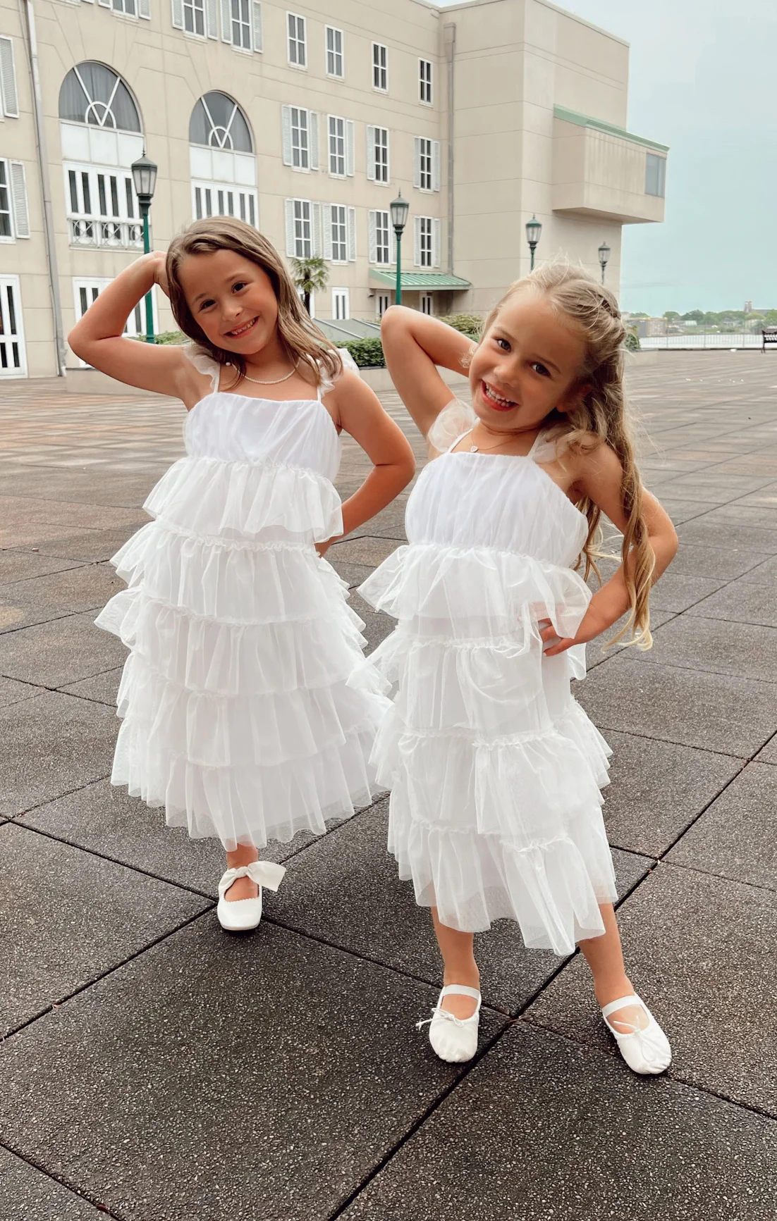 Little Fairytale Dress ~ White Tulle