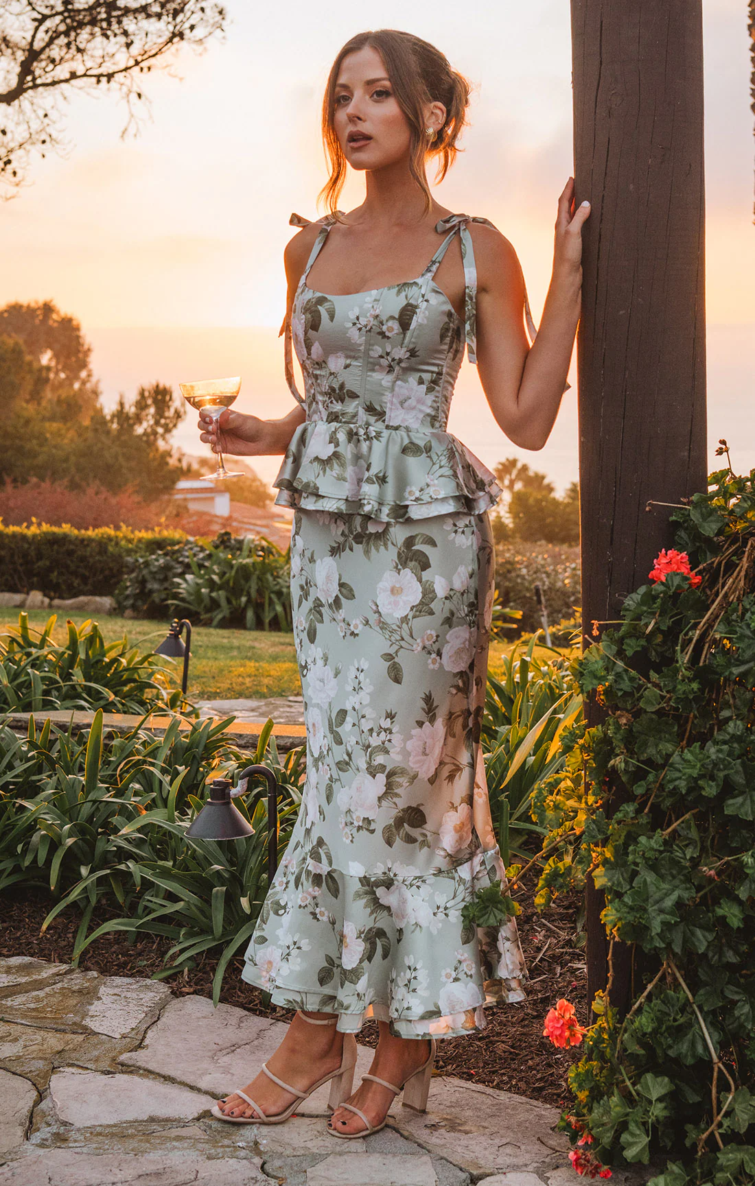 Pauline Peplum Dress