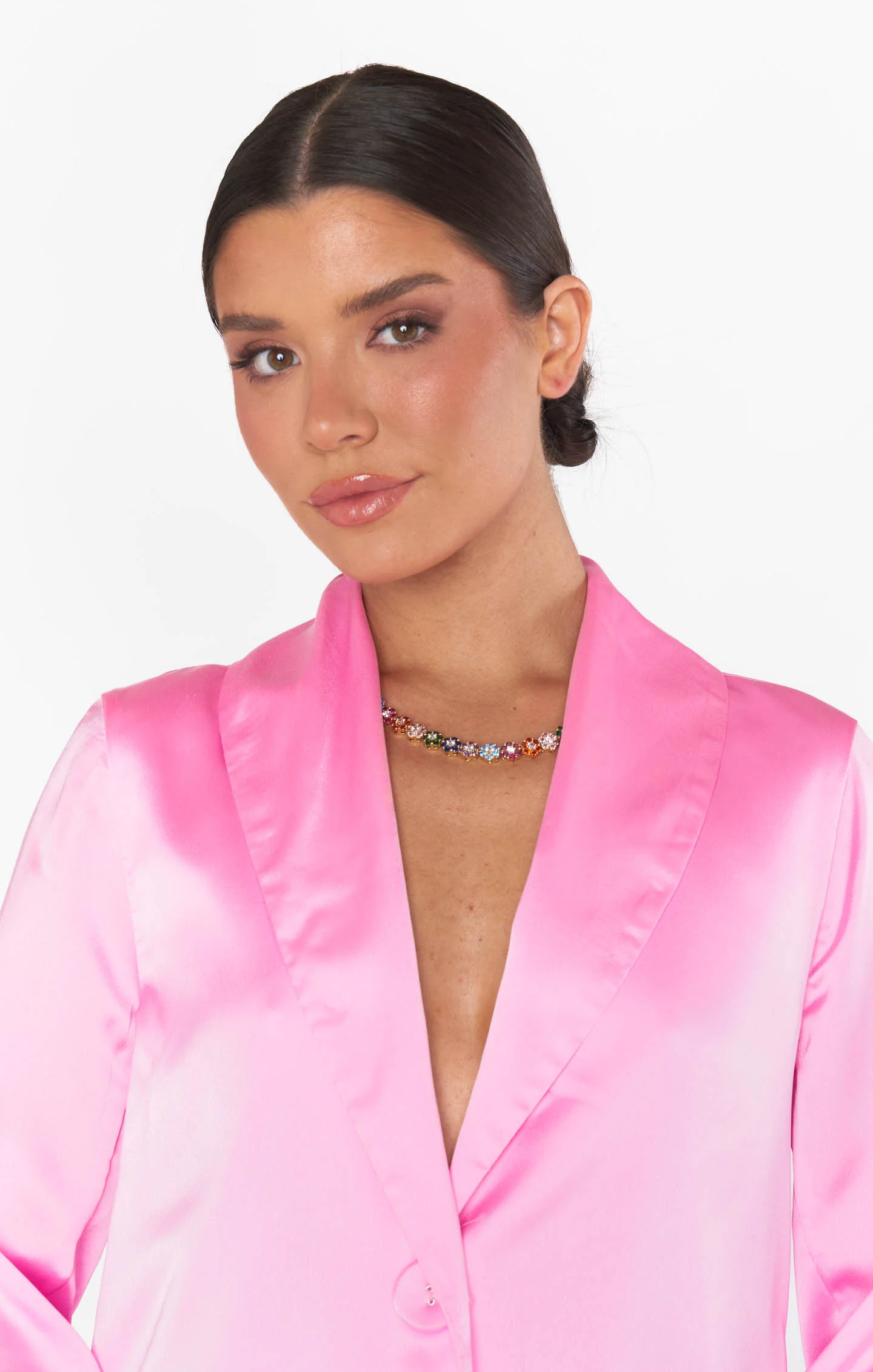 Bracha Bouquet Necklace ~ Rainbow